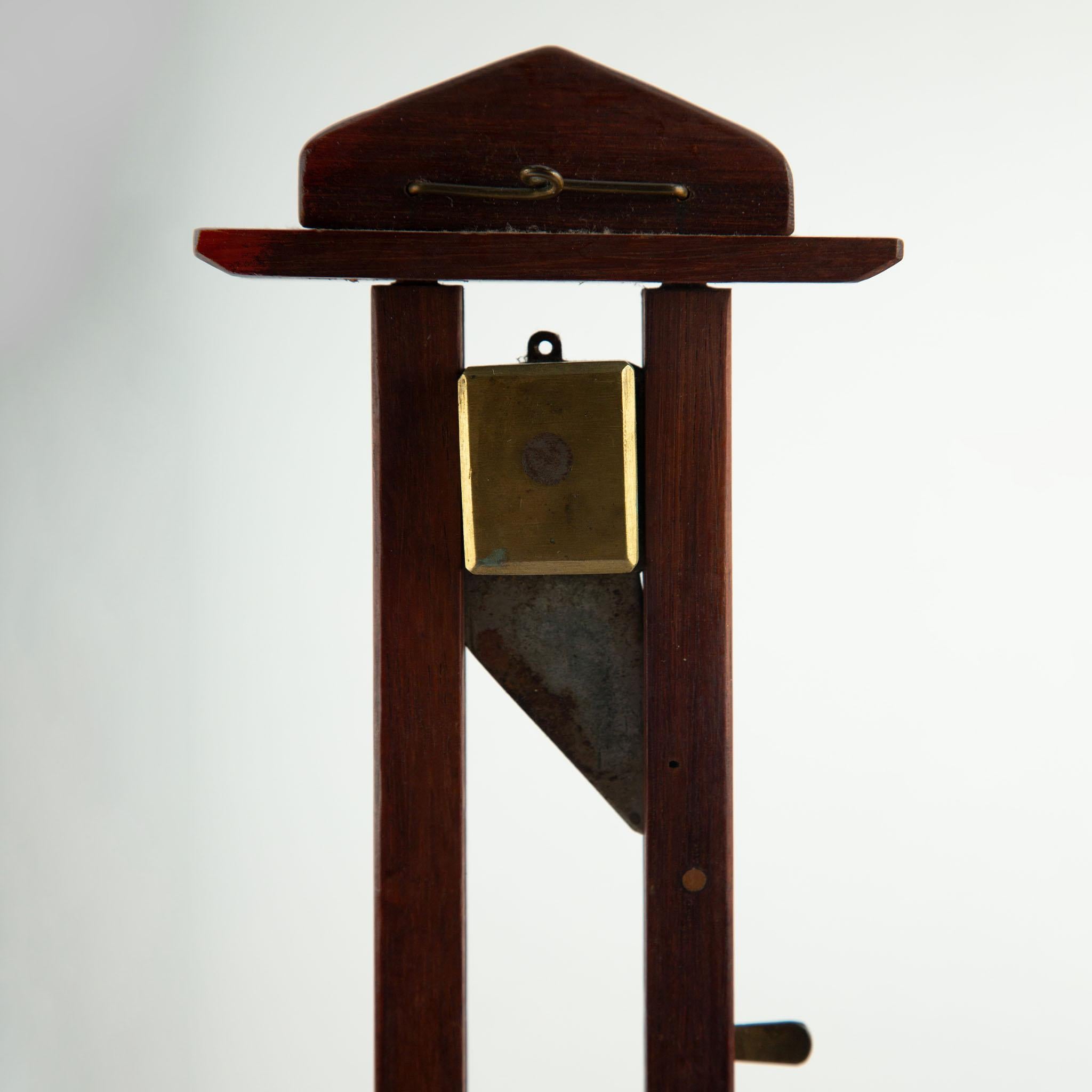 French Late 19th Century Guillotine Cigar Cutter For Sale