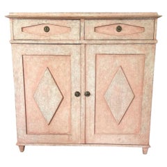 Gustavianisches schwedisches Sideboard des späten 19. Jahrhunderts