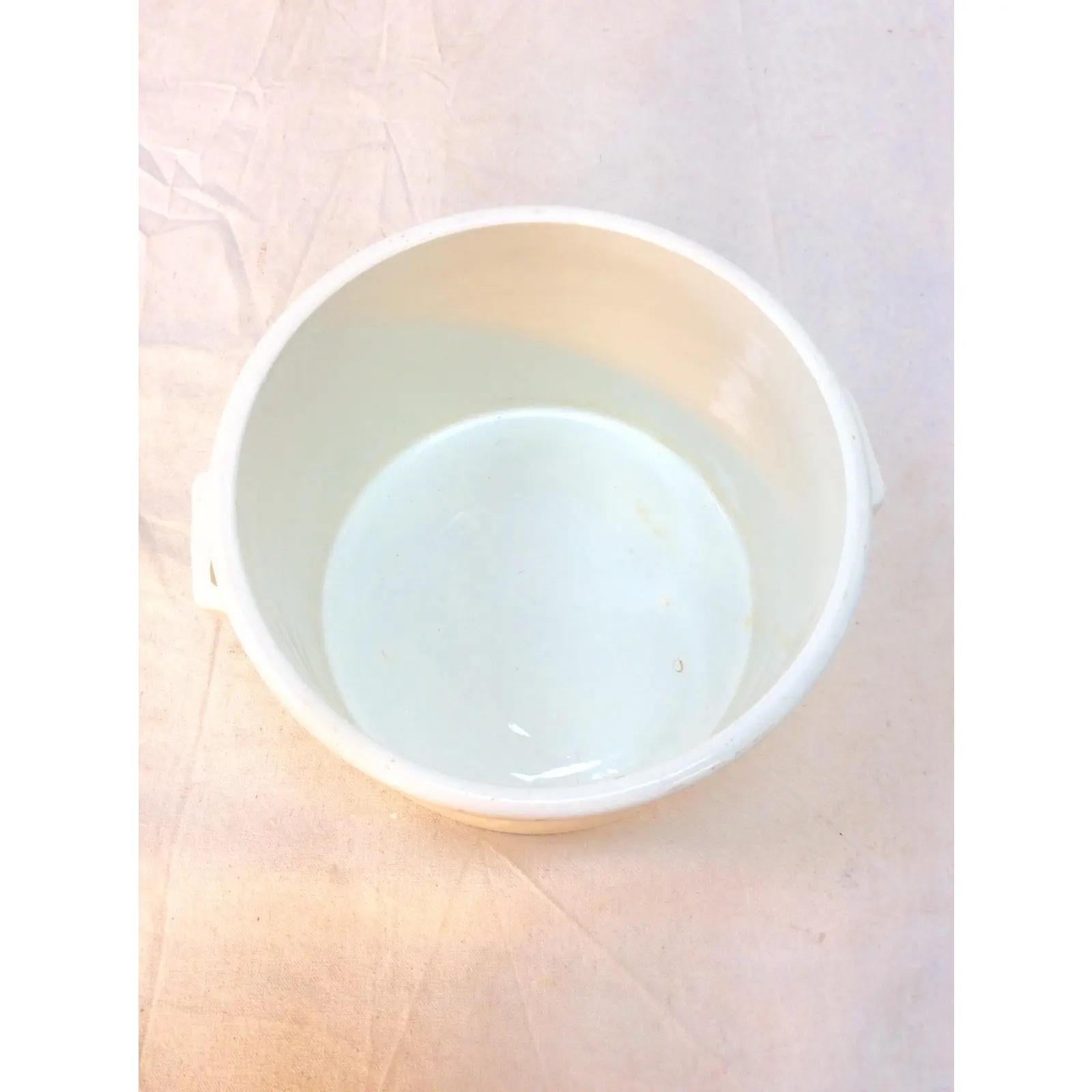 Late 19th Century H. Boulenger & Cie Choisy Le Roi French Ironstone Bowl For Sale 3