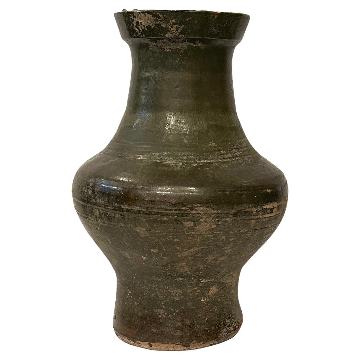Vaso in terracotta smaltato a mano in stile Han.