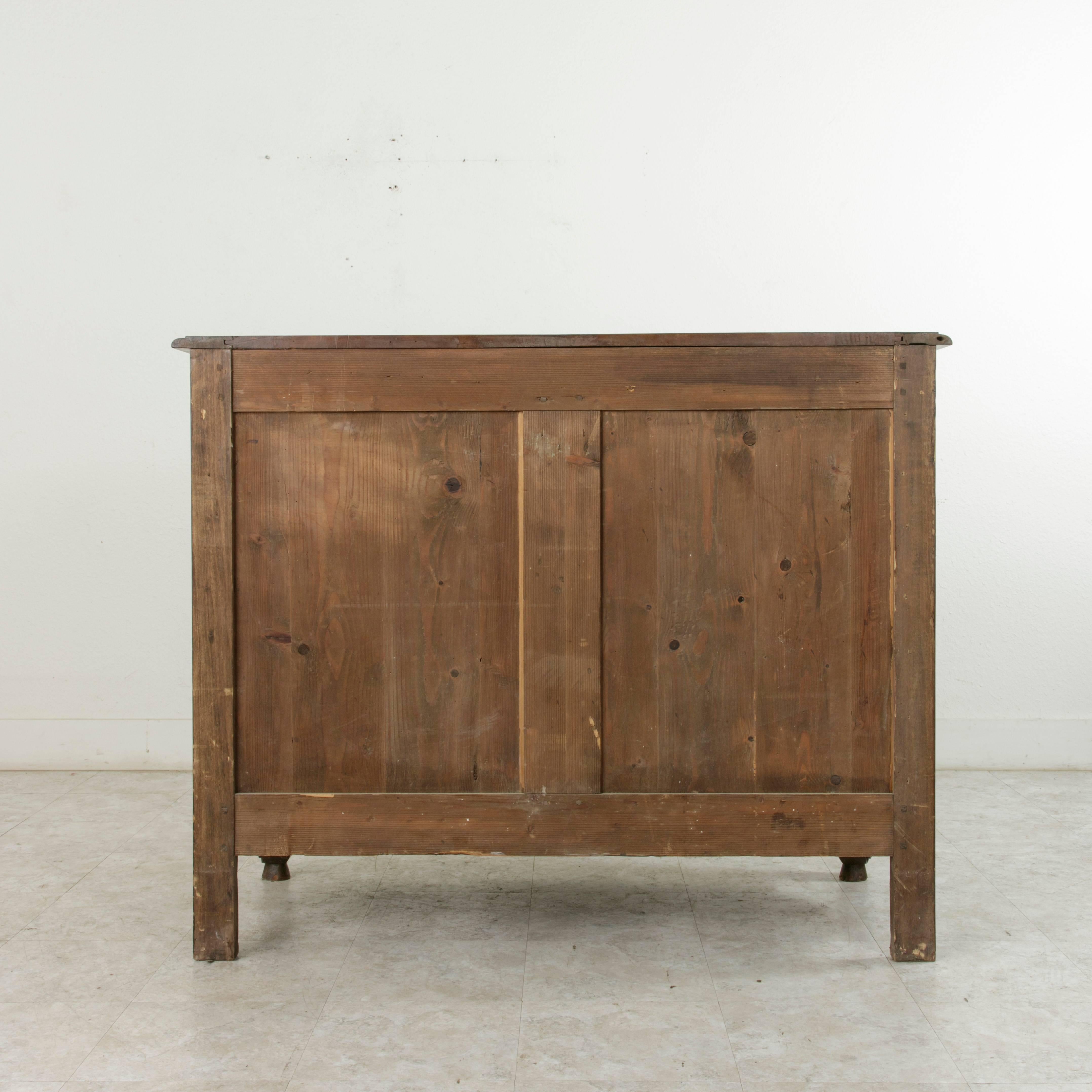 Late 19th Century Hand-Carved French Walnut Buffet or Sideboard from Provence 7
