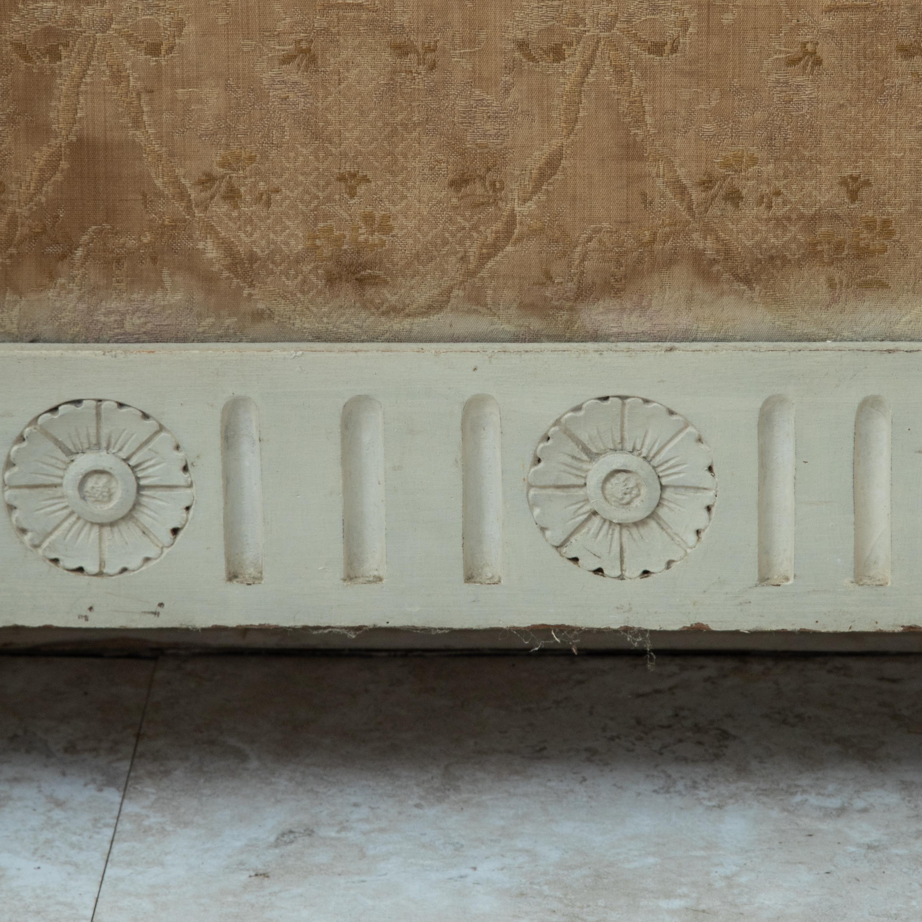 Late 19th Century Hand Carved Painted French Louis XVI Style Partition or Screen 7