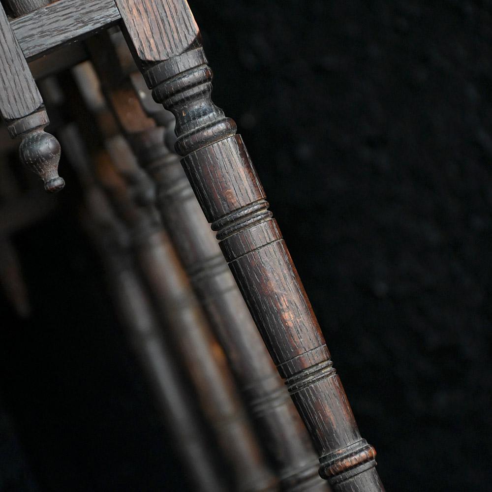 Late 19th century hand carved Syrian side table For Sale 5