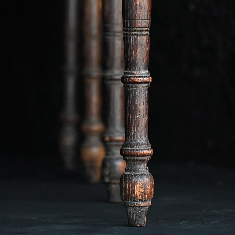 Hand-Crafted Late 19th century hand carved Syrian side table For Sale