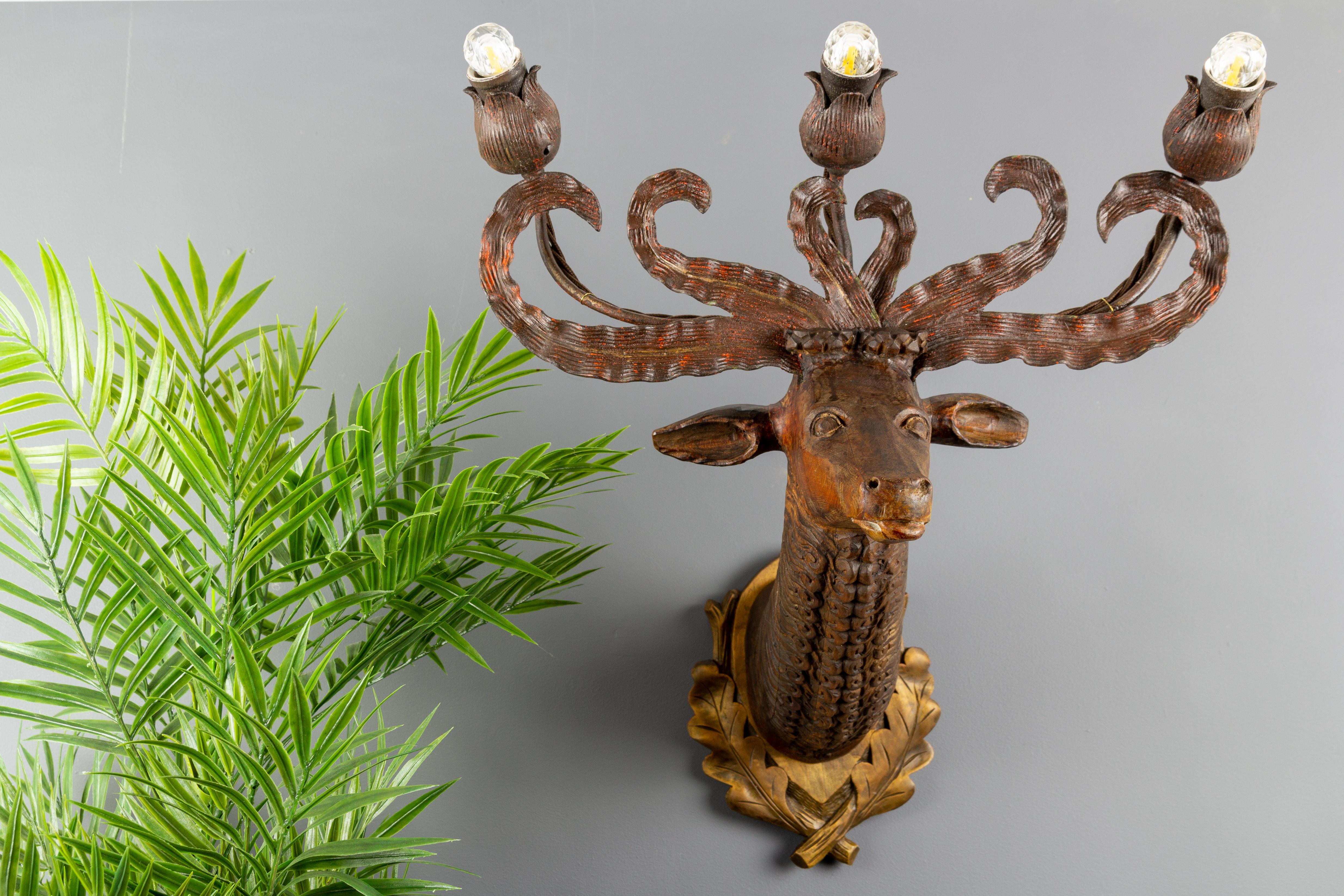 deer head lamp