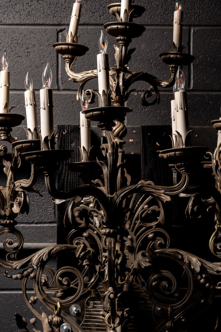 Aplique De Pared Candelabro Rústico Medieval Forjado A Mano - Estilo Gótico Antiguo