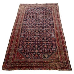 Late 19th Century Hand Knotted North West Bidjar Tribal Rug