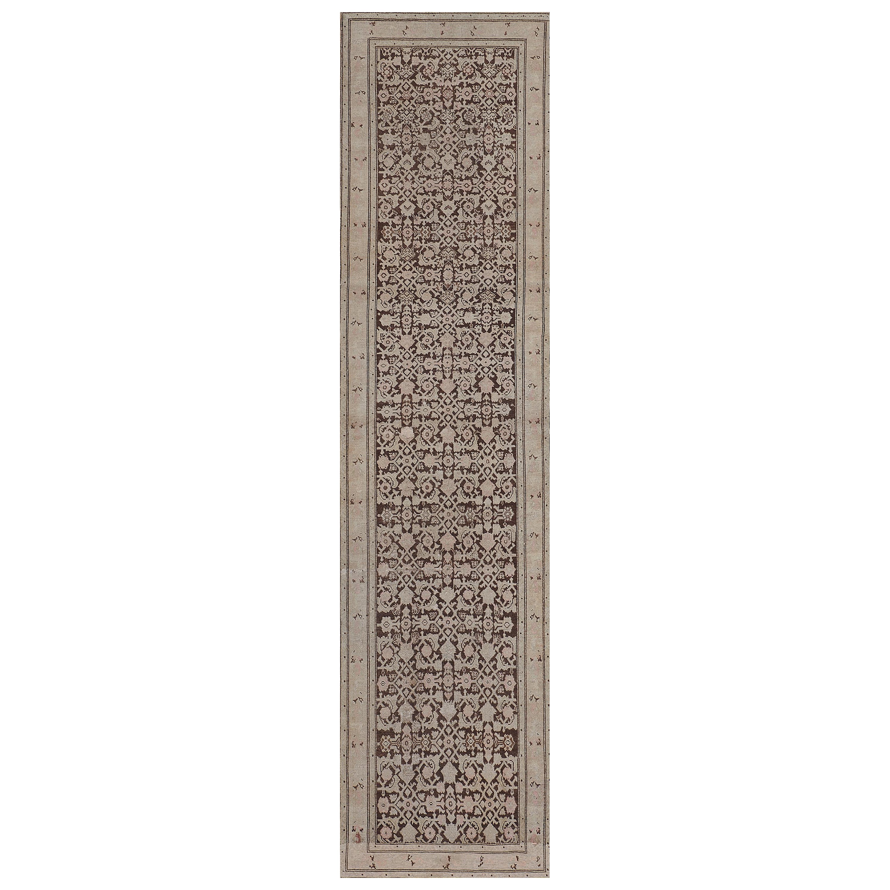 Tapis de course persan Karabagh de la fin du 19e siècle tissé à la main