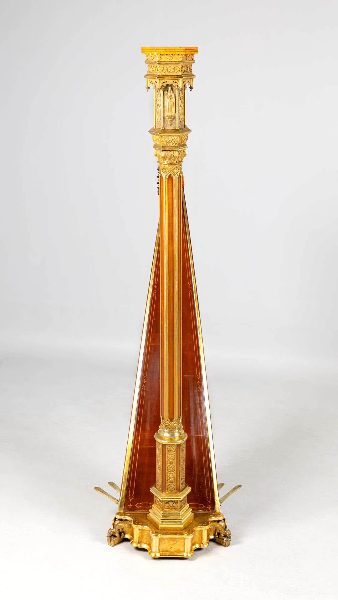 Laiton Harpe de la fin du 19e siècle par Sebastian Erard, instrument de musique de 1897 en vente