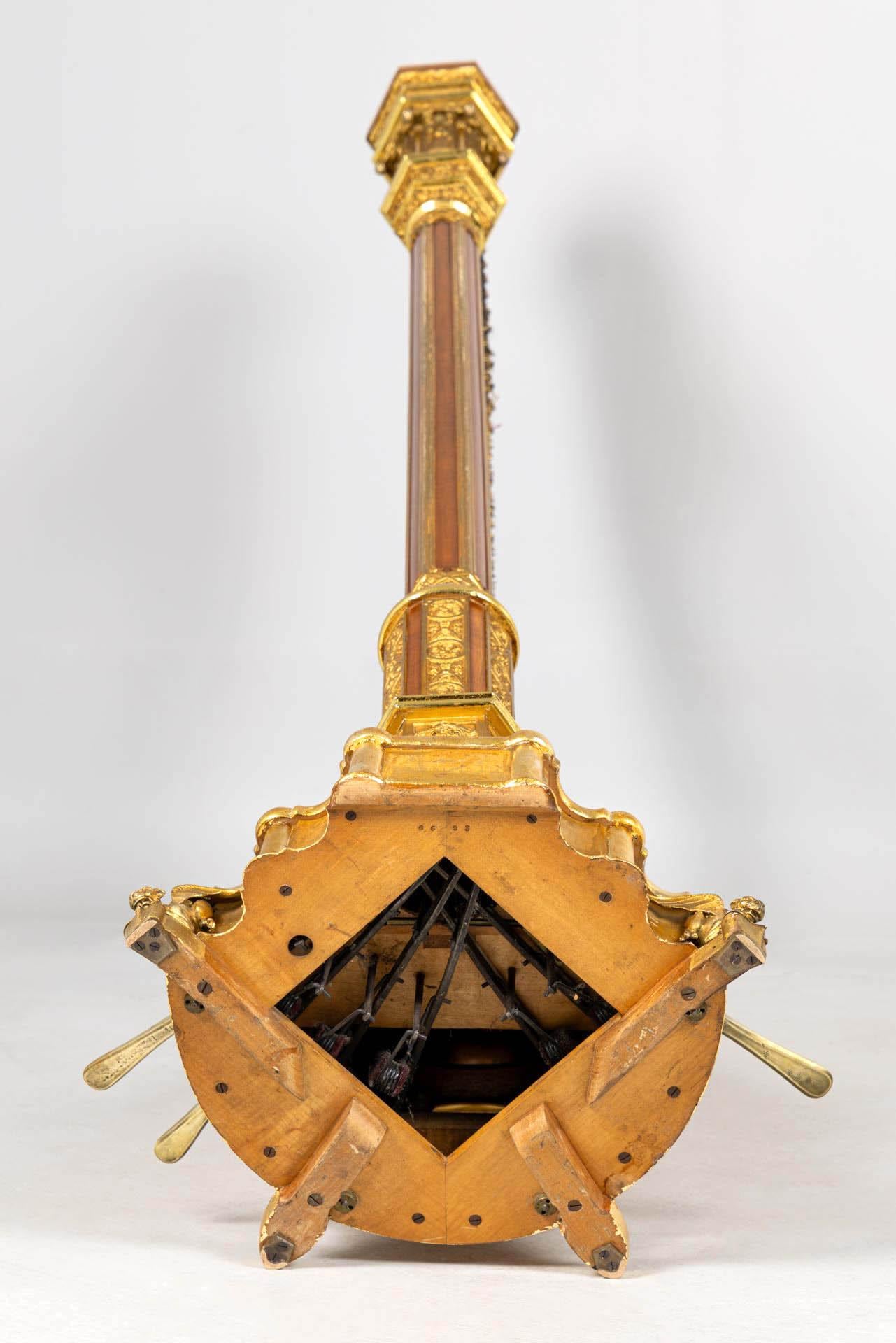 Harpe de la fin du 19e siècle par Sebastian Erard, instrument de musique de 1897 en vente 2