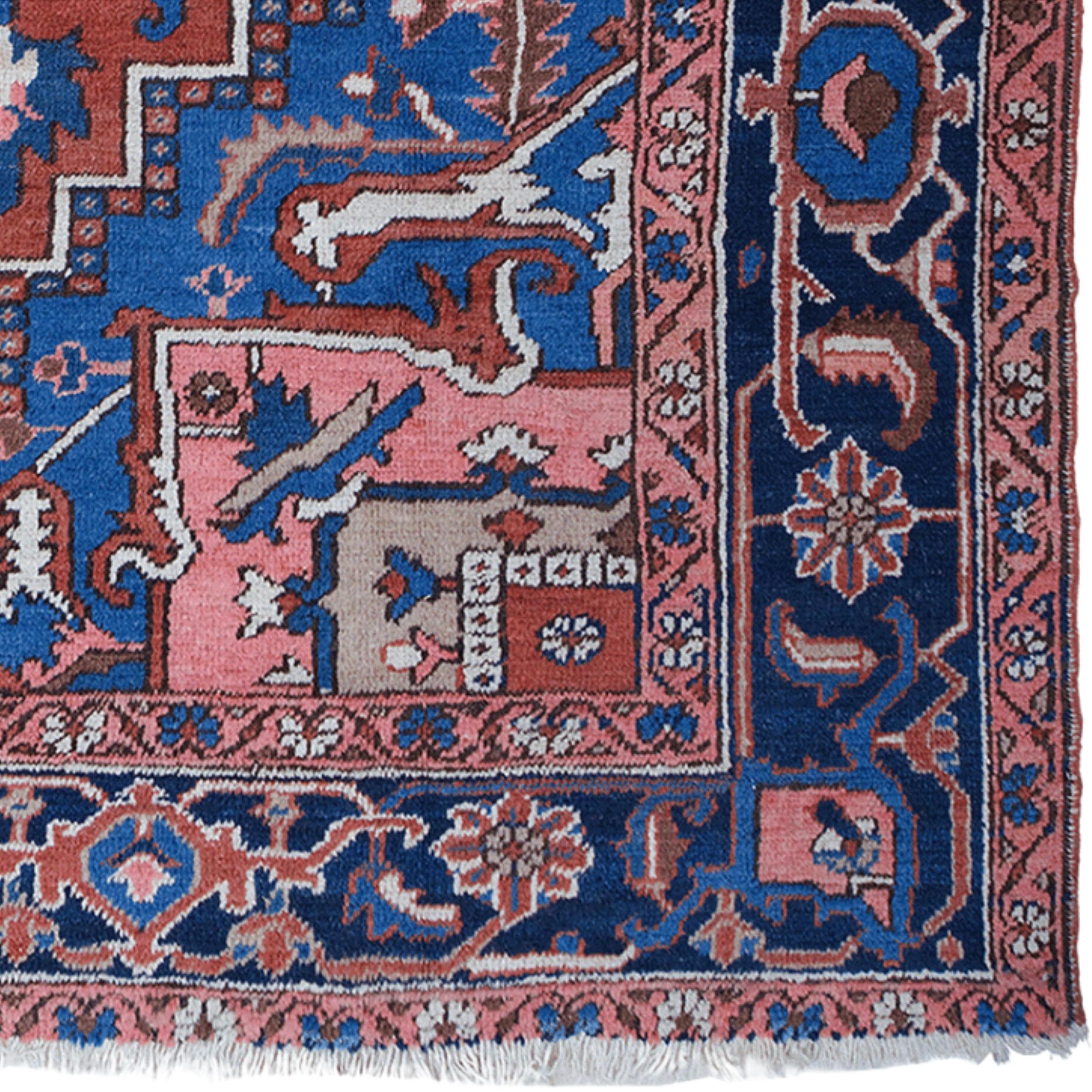 Heriz-Teppich aus dem späten 19. im Zustand „Gut“ im Angebot in Sultanahmet, 34