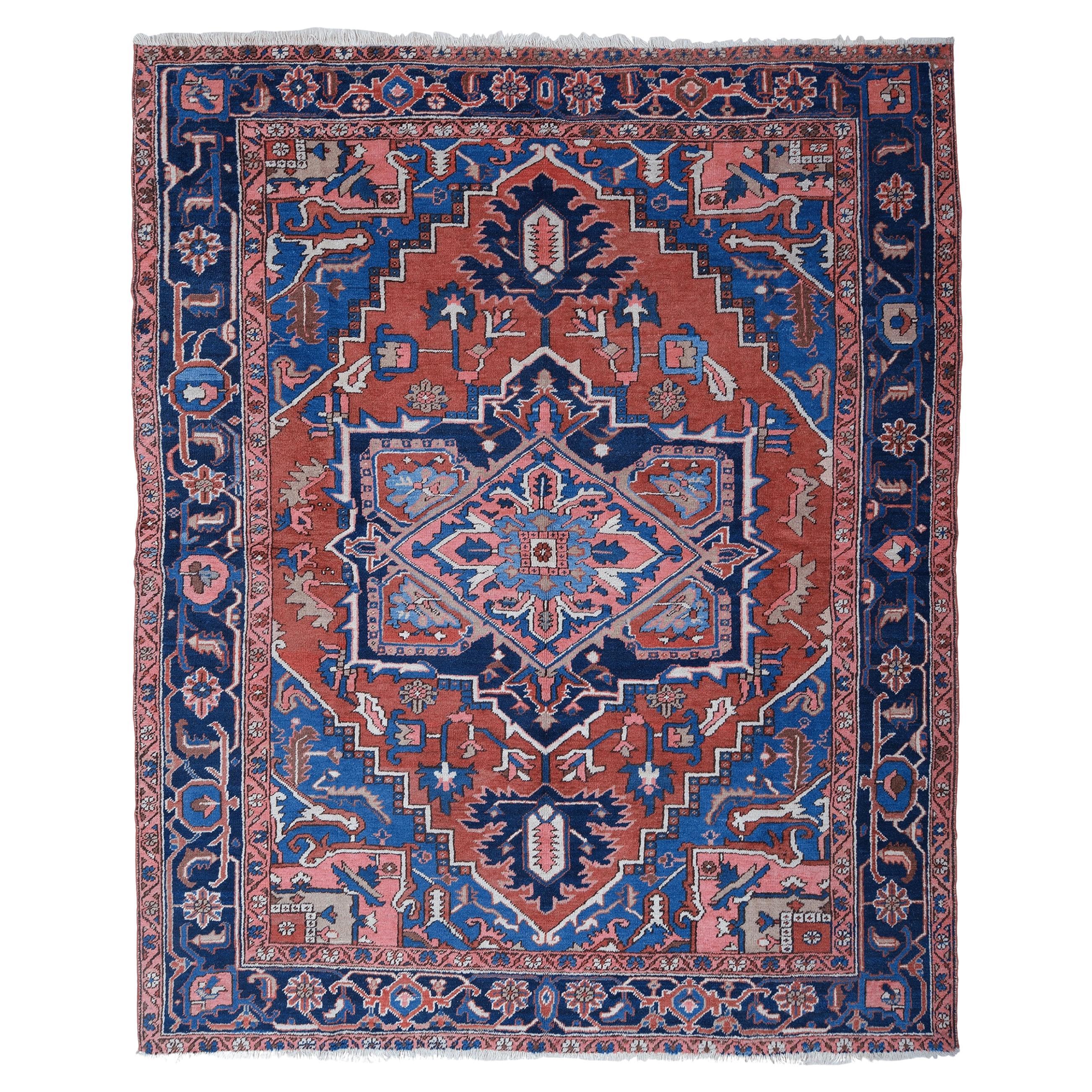 Heriz-Teppich aus dem späten 19.