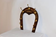 Late 19th Century Horseshoe Hat Rack