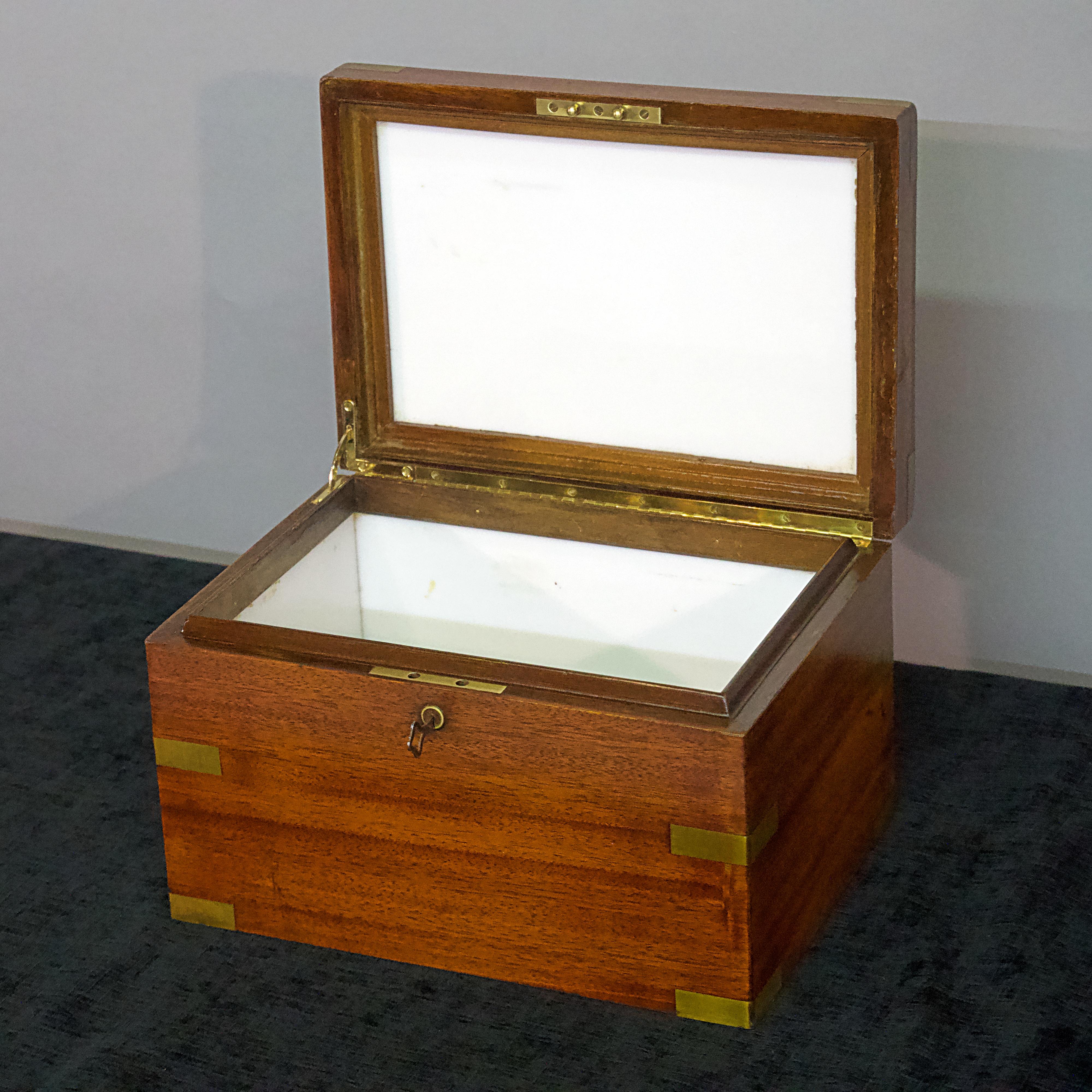Polished Late 19th Century Humidor For Sale