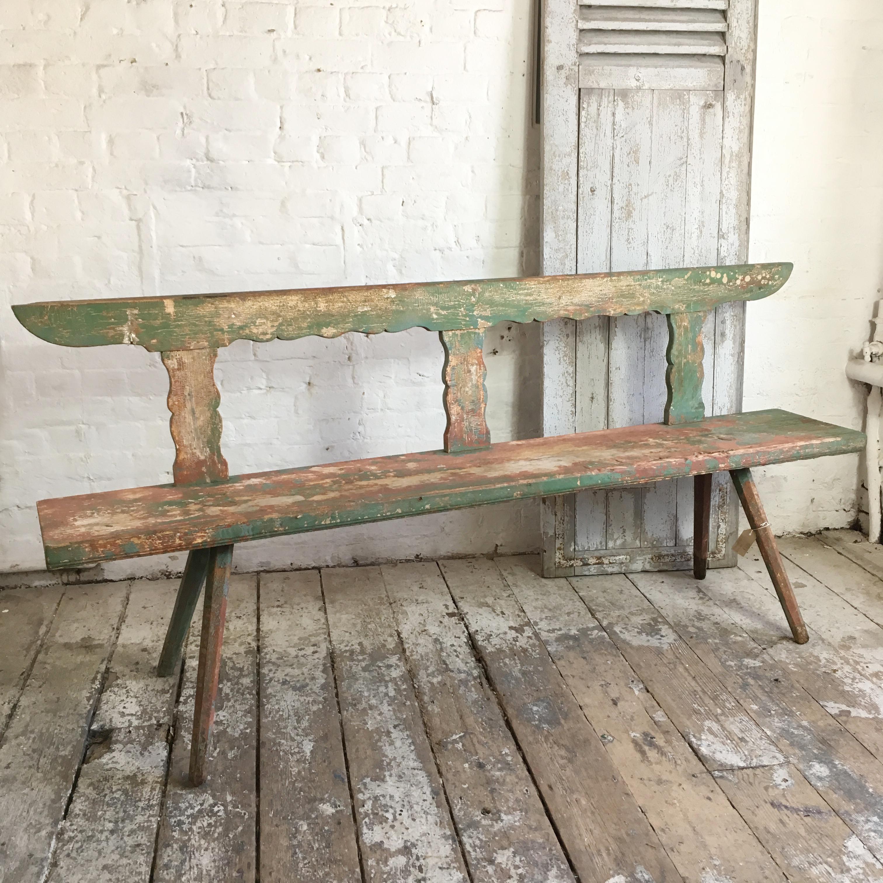 Late 19th Century Hungarian Bench 2