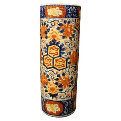 Late 19th Century Imari Umbrella Stand