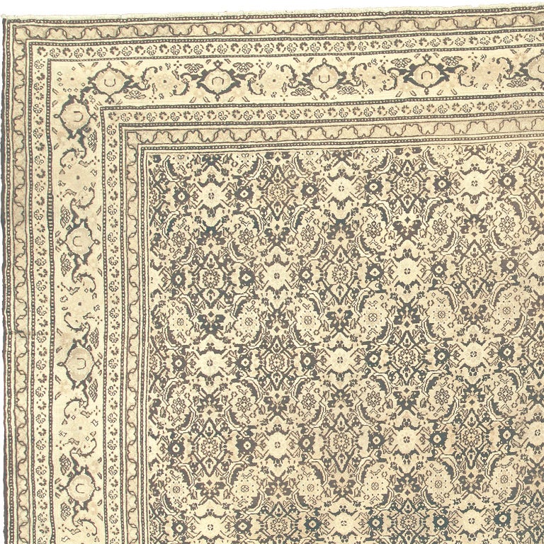 Late 19th Century Indian Agra Rug For Sale at 1stDibs