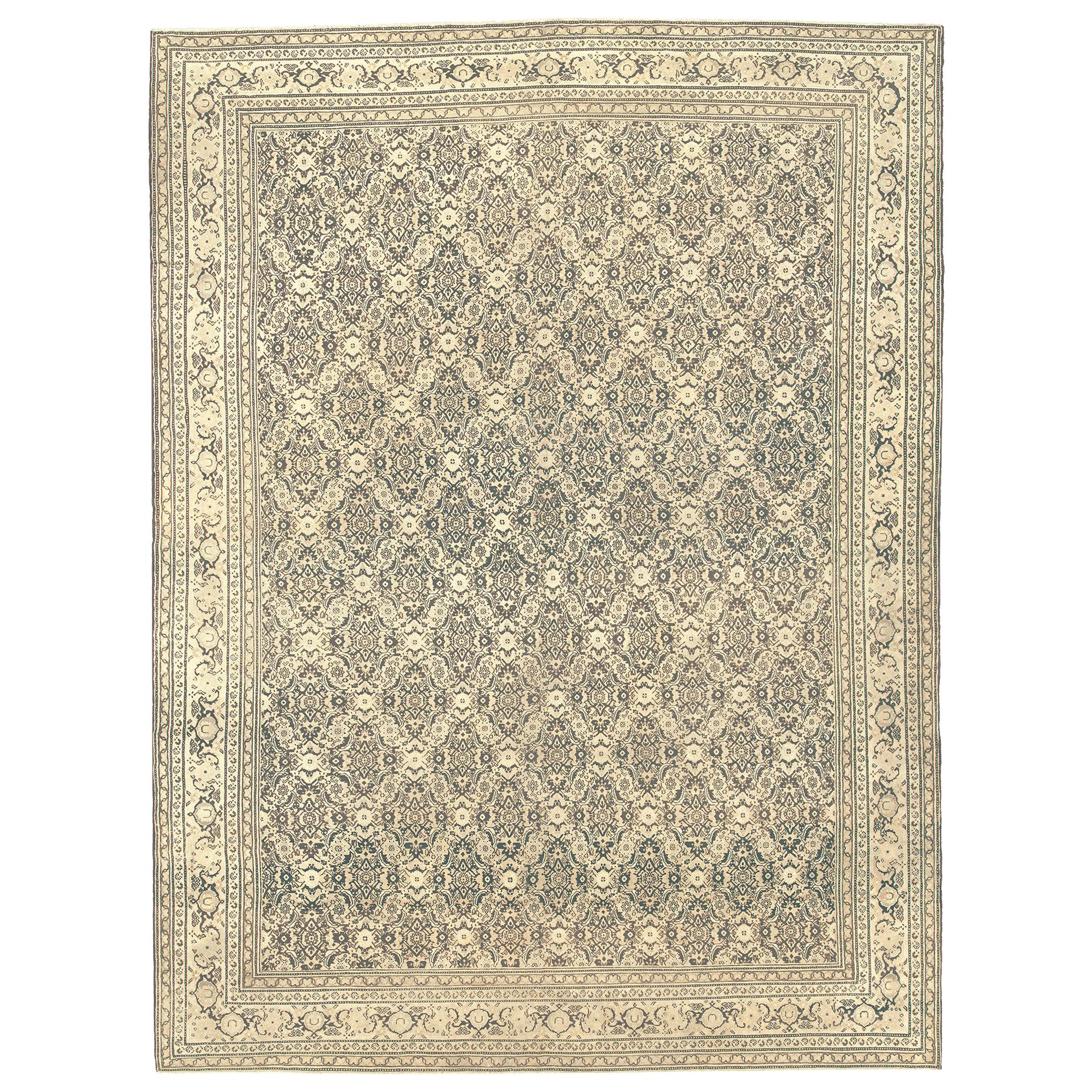 Tapis indien Agra de la fin du XIXe siècle