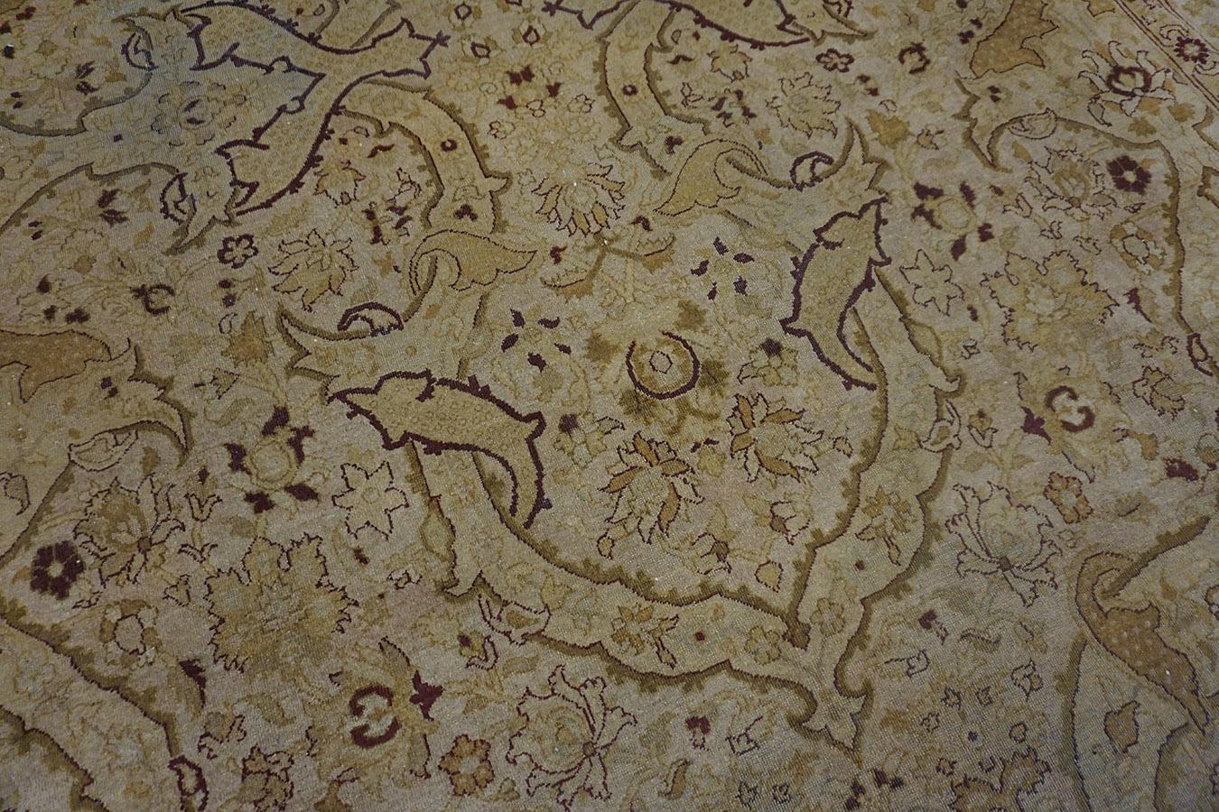 Tappeto indiano Amritsar della fine del XIX secolo ( 11' x 17' - 335 x 518 ) in vendita 6