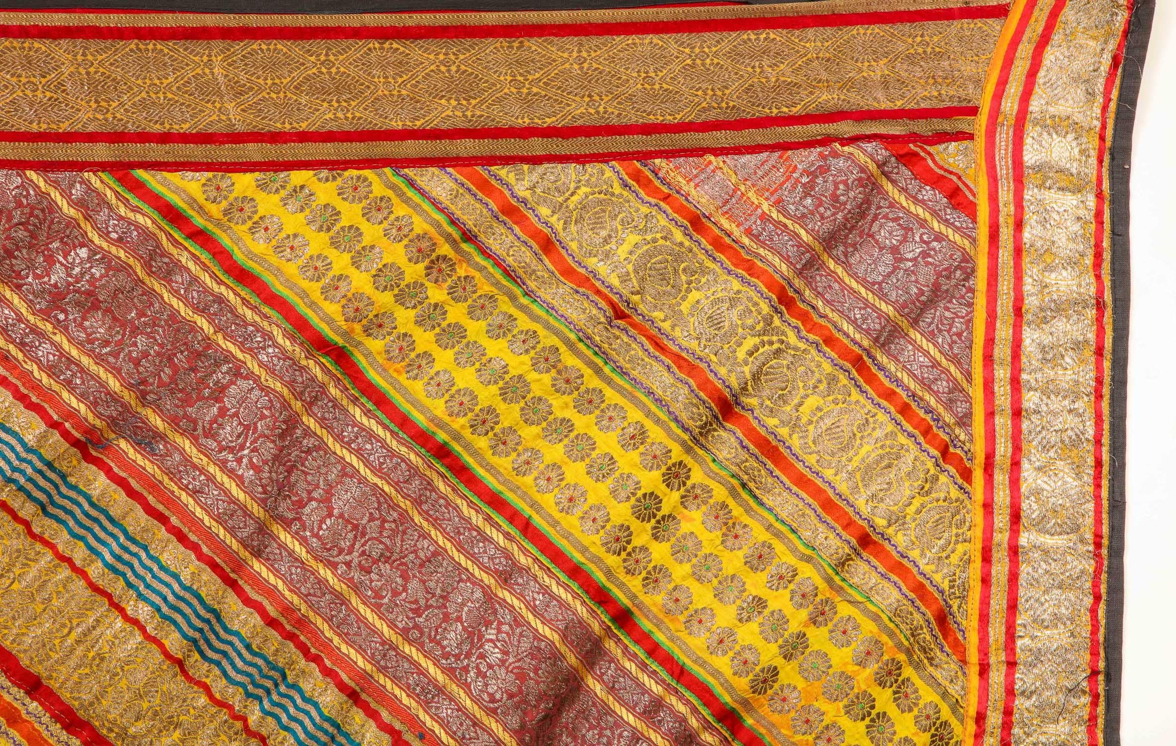 Late 19th Century Indian, Banana Silk Bedspread 2