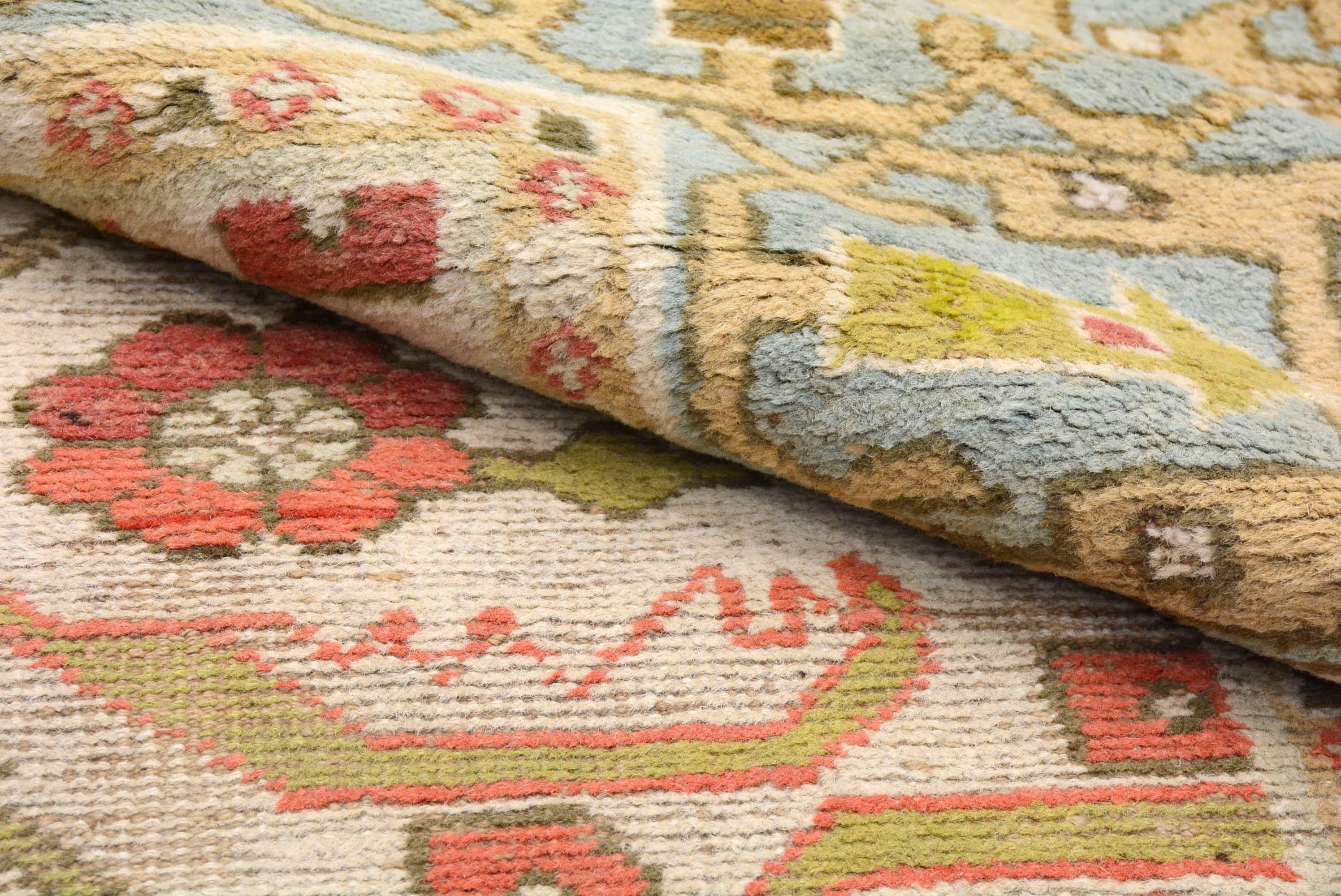 Late 19th Century Indian Deccan Rug For Sale 4