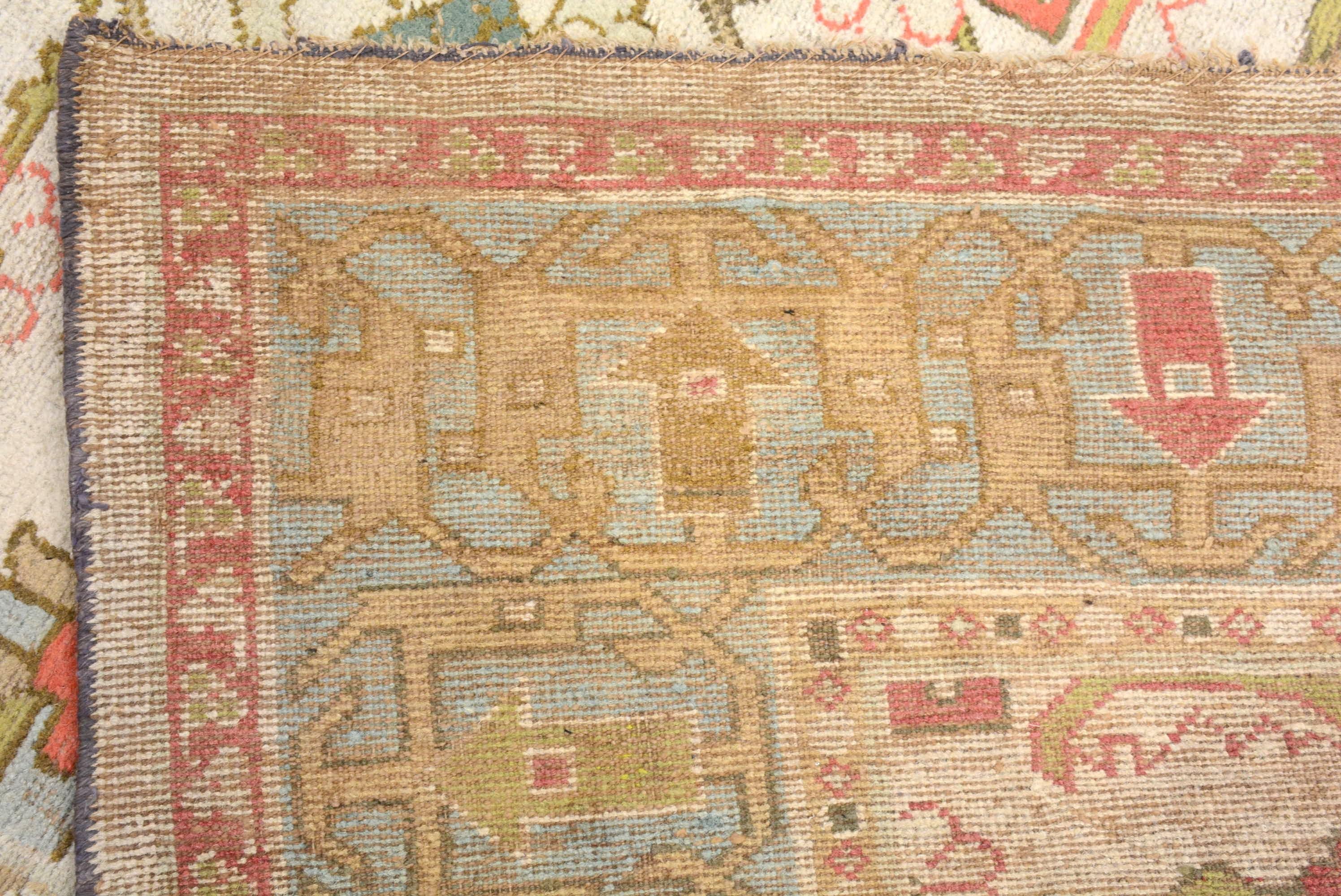 Late 19th Century Indian Deccan Rug For Sale 5