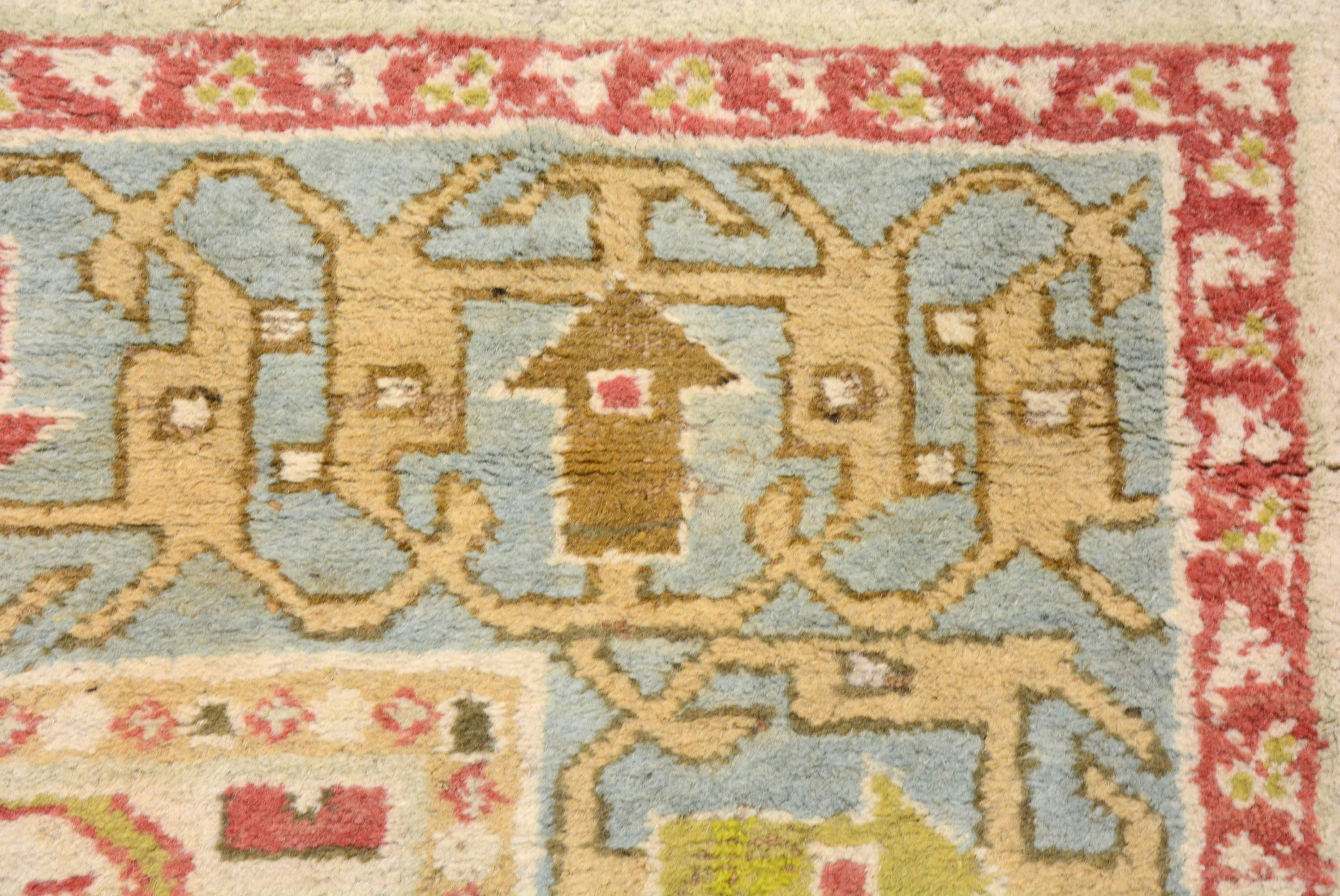 Woven Late 19th Century Indian Deccan Rug For Sale