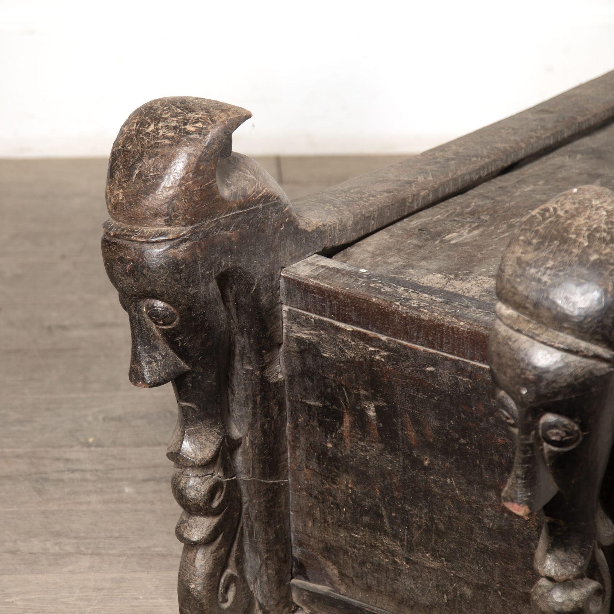 Late 19th Century Indonesian Batak Toba Chest For Sale 1