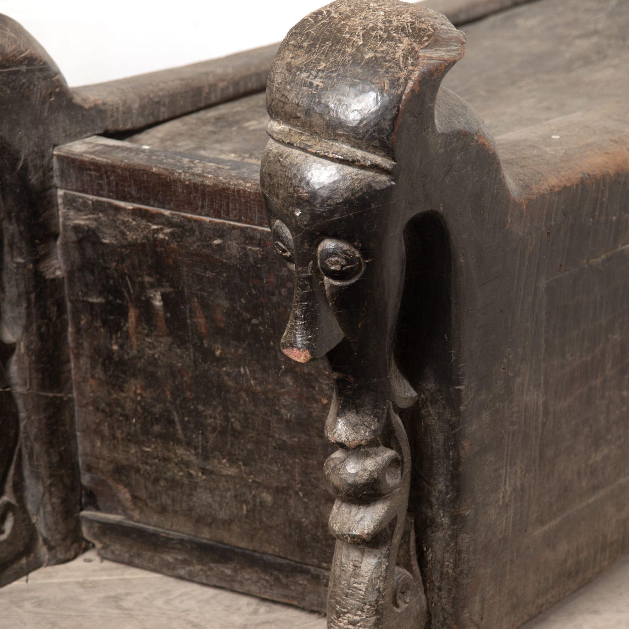 Late 19th Century Indonesian Batak Toba Chest For Sale 4