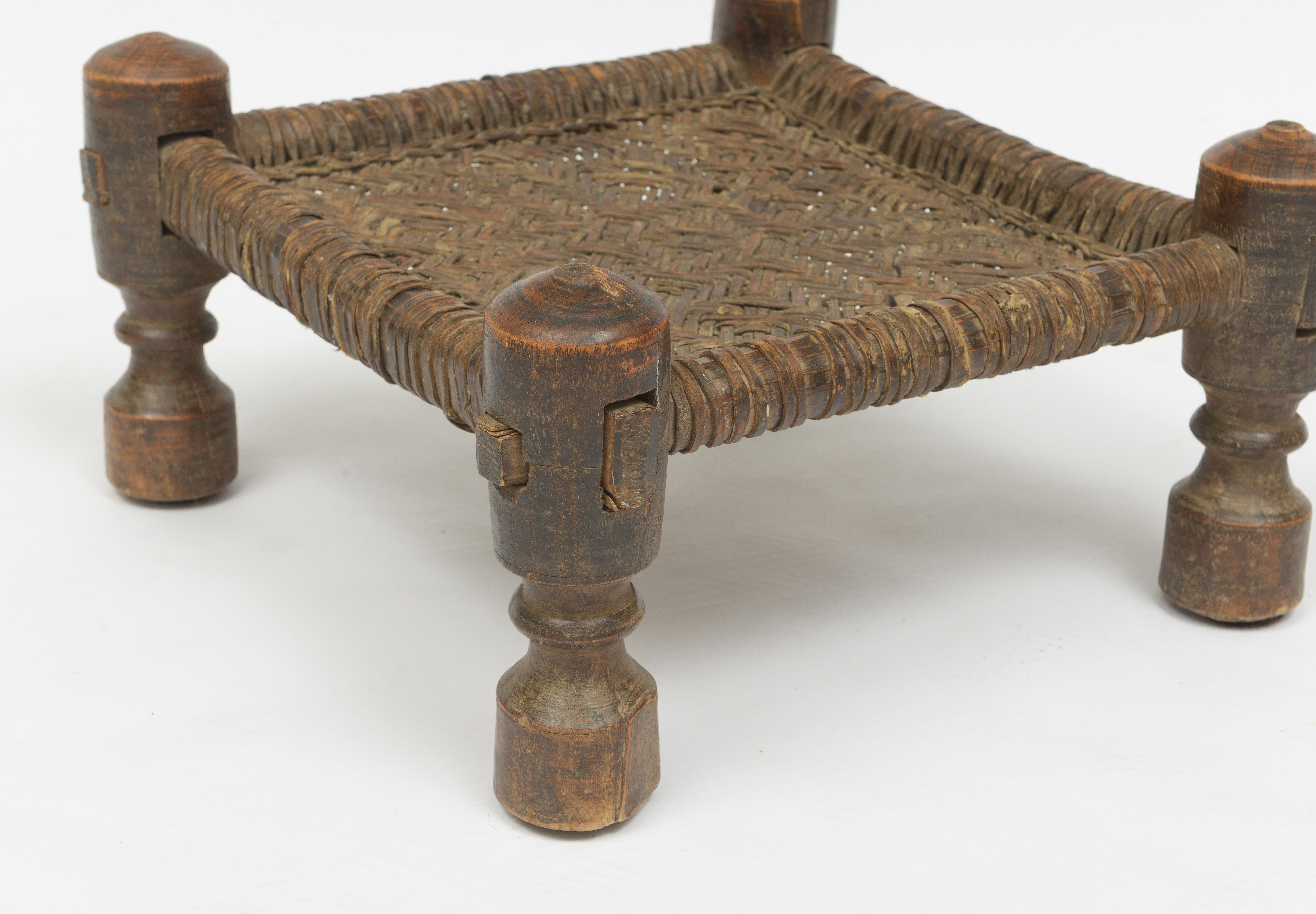 Late 19th Century Indonesian Meditation Footstool For Sale 1