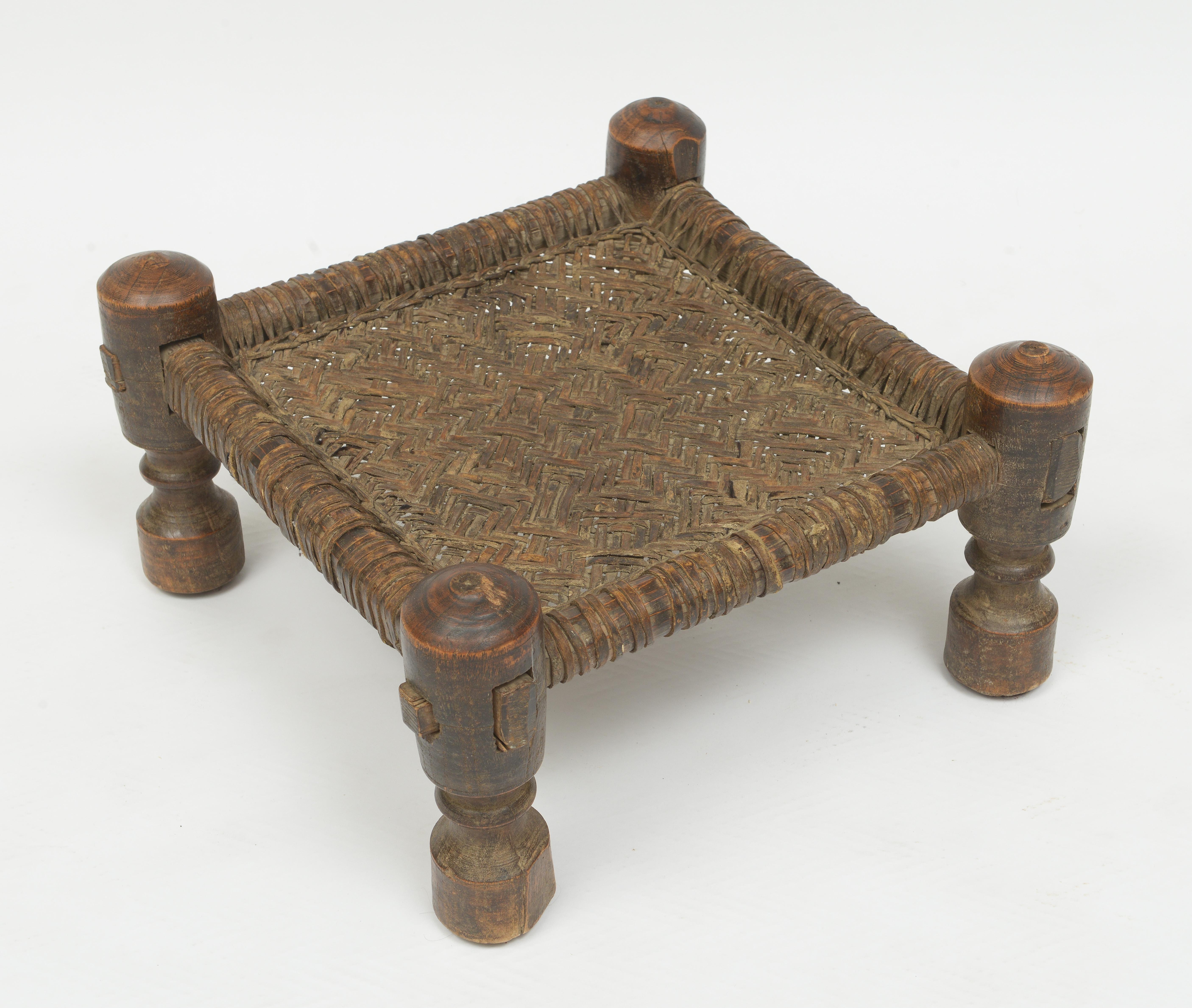 Late 19th Century Indonesian Meditation Footstool For Sale 2
