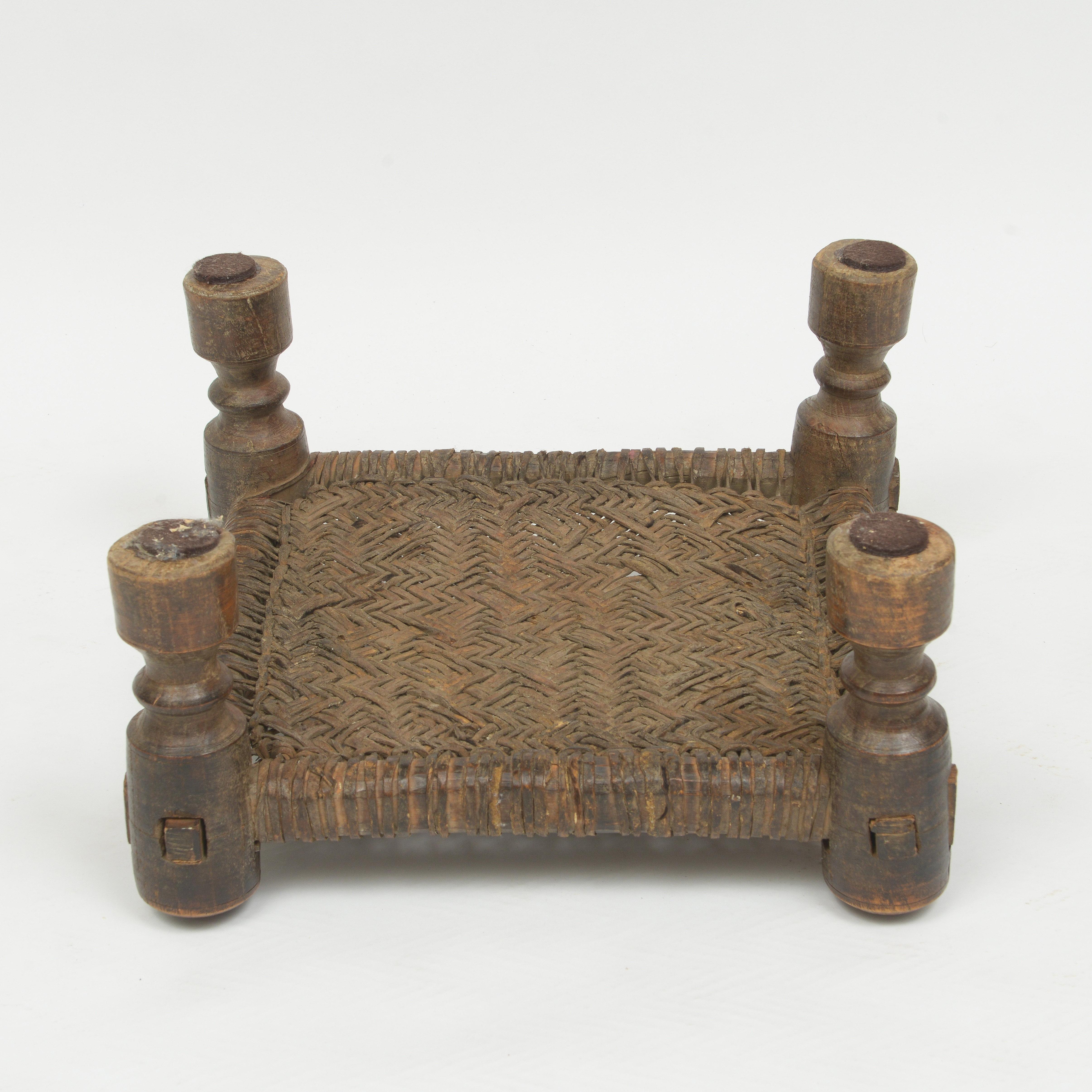 Late 19th Century Indonesian Meditation Footstool For Sale 3