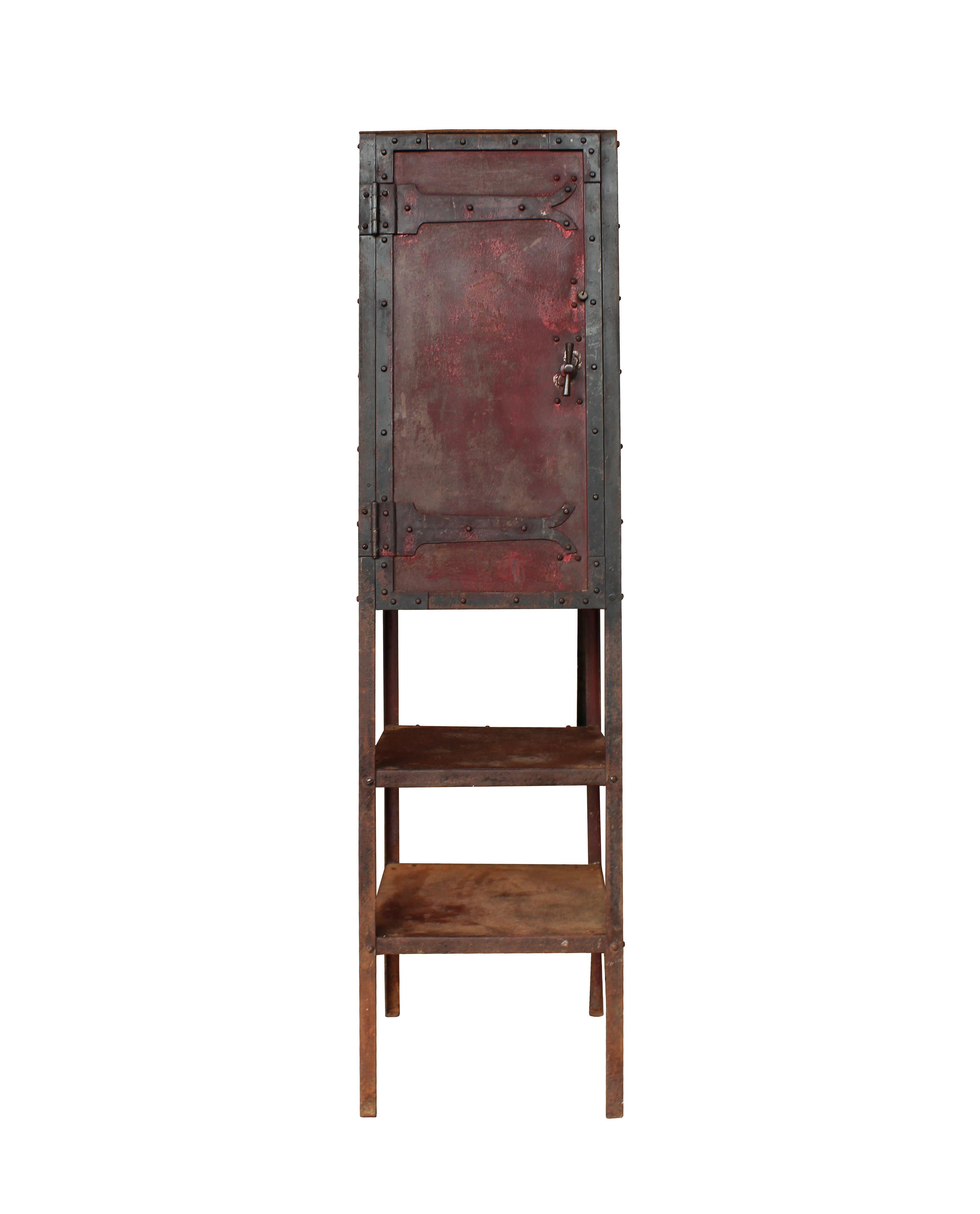 Steel Late 19th Century Industrial Cabinet