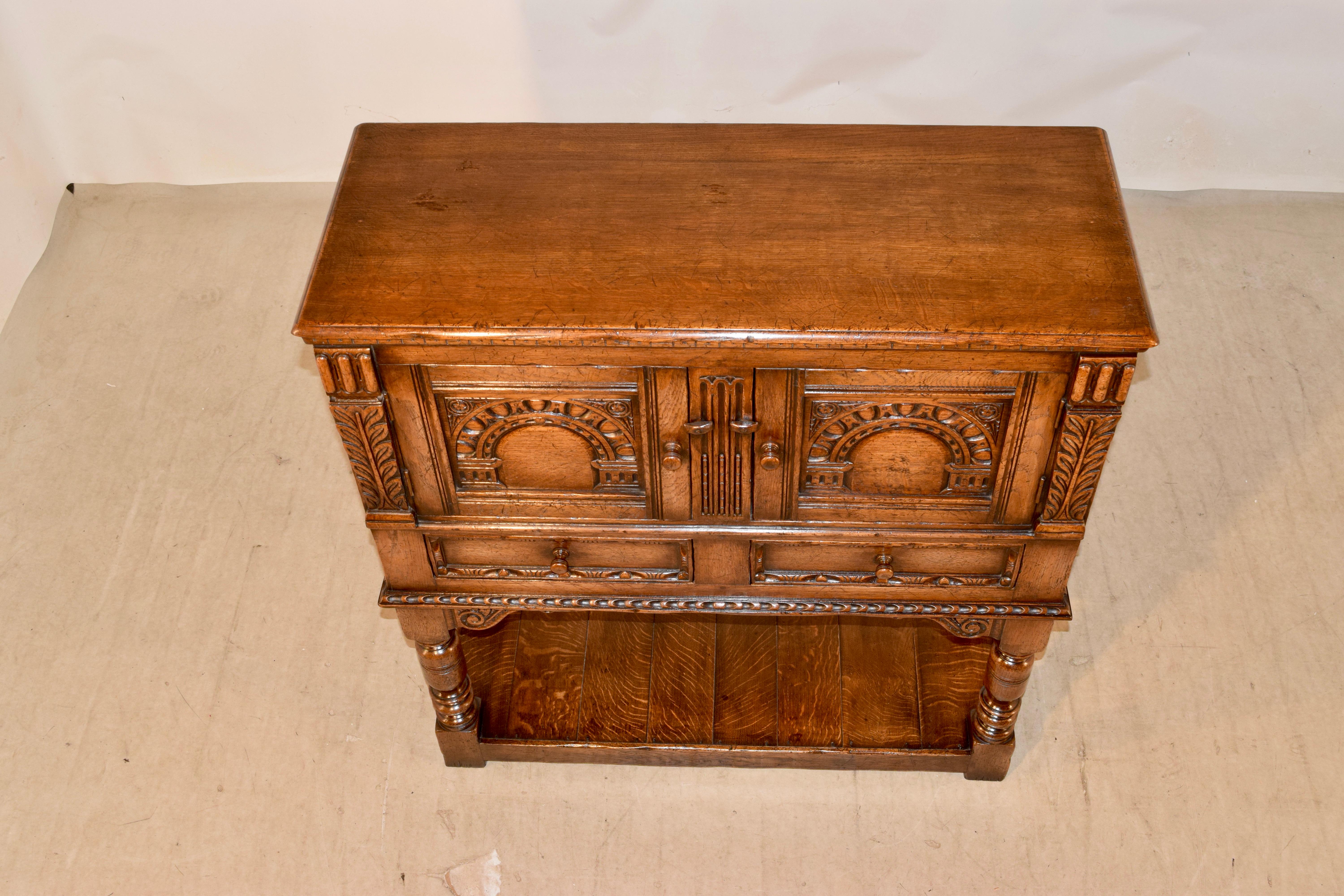 Late 19th Century Ipswitch Oak Server For Sale 7