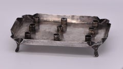 Lampe Hanukkah d'Iran en argent de la fin du XIXe siècle