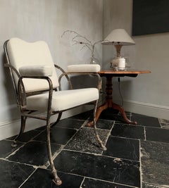 Late 19th Century Iron Reclining Armchair