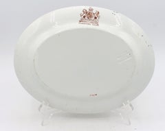 Ovale Eisensteinplatte der Gebrüder Ashworth aus dem späten 19. Jahrhundert