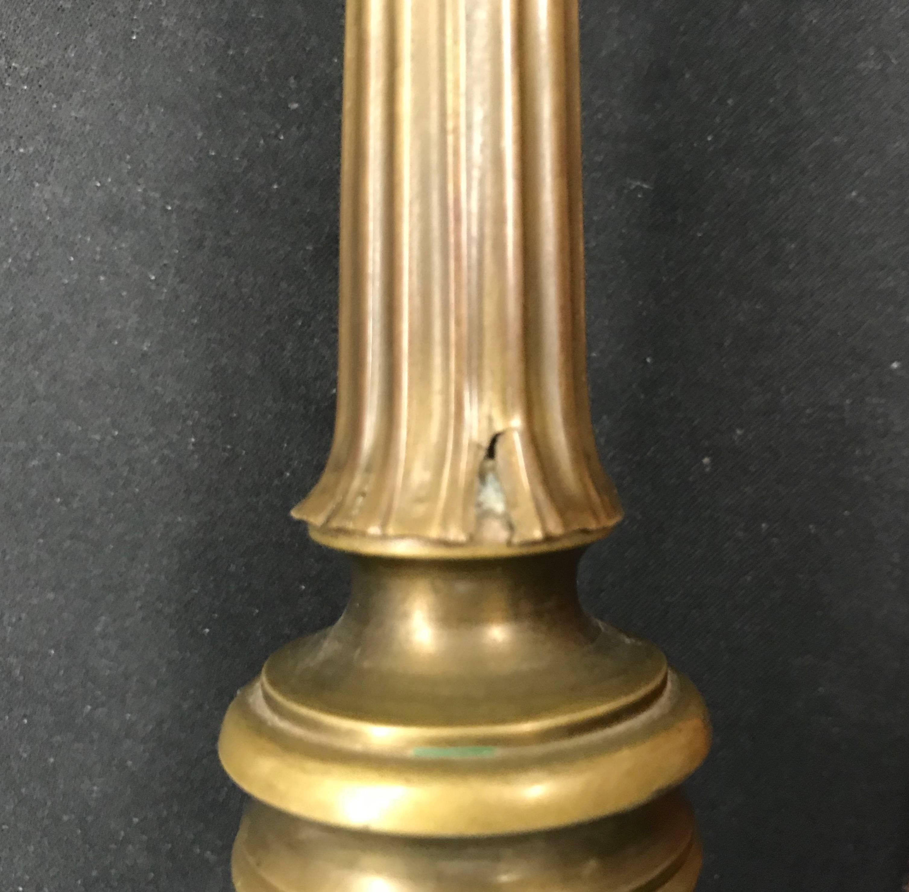 Italian Brass Altar Oil Burner, 19th Century For Sale 3