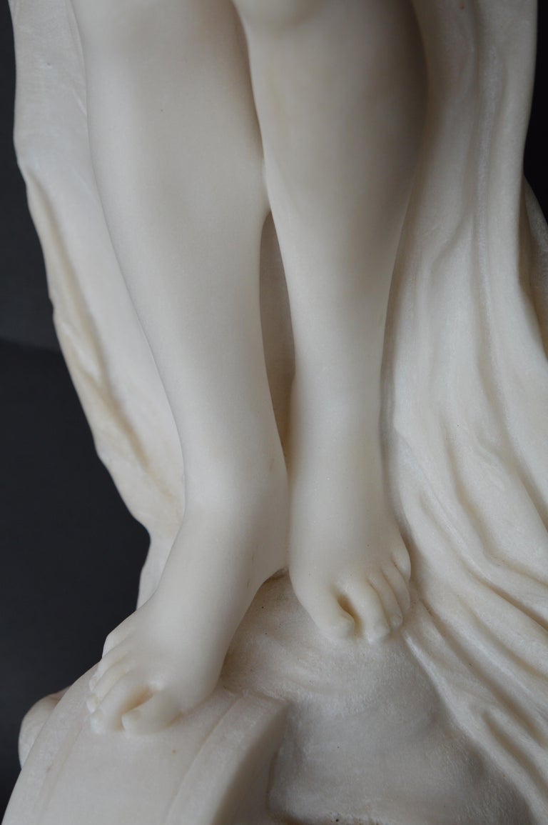 Late 19th Century Italian Marble Statue For Sale at 1stDibs