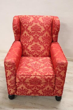 Late 19th Century Italian Pair of Armchairs