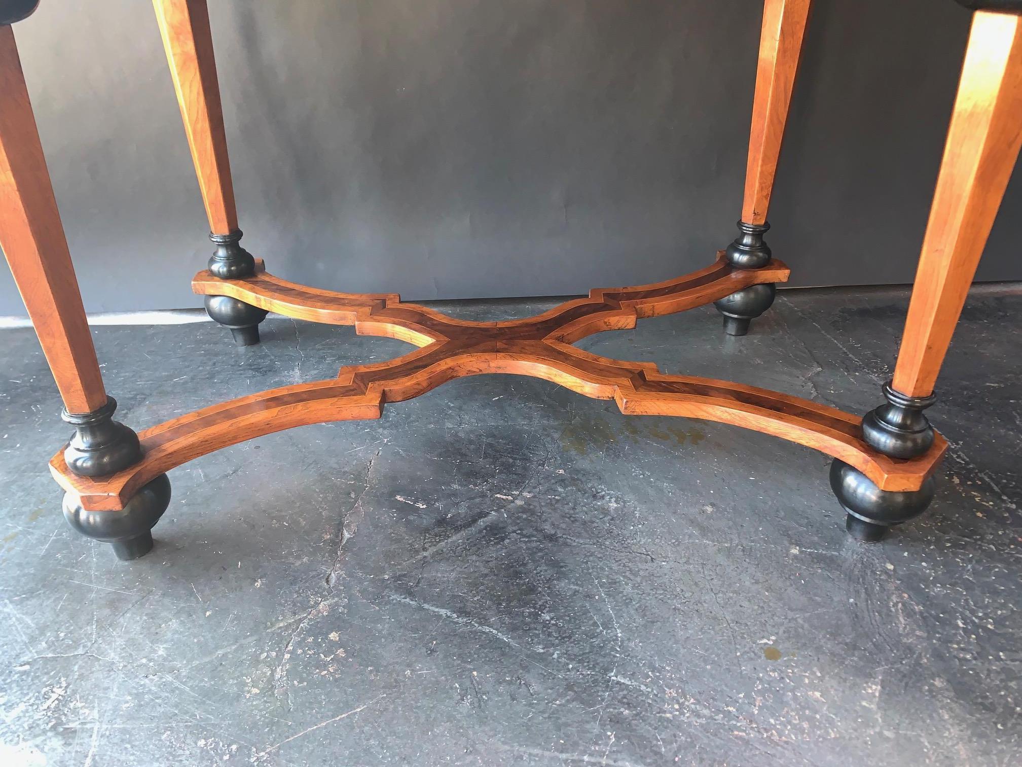 Late 19th Century Italian Parquetry Table For Sale 5