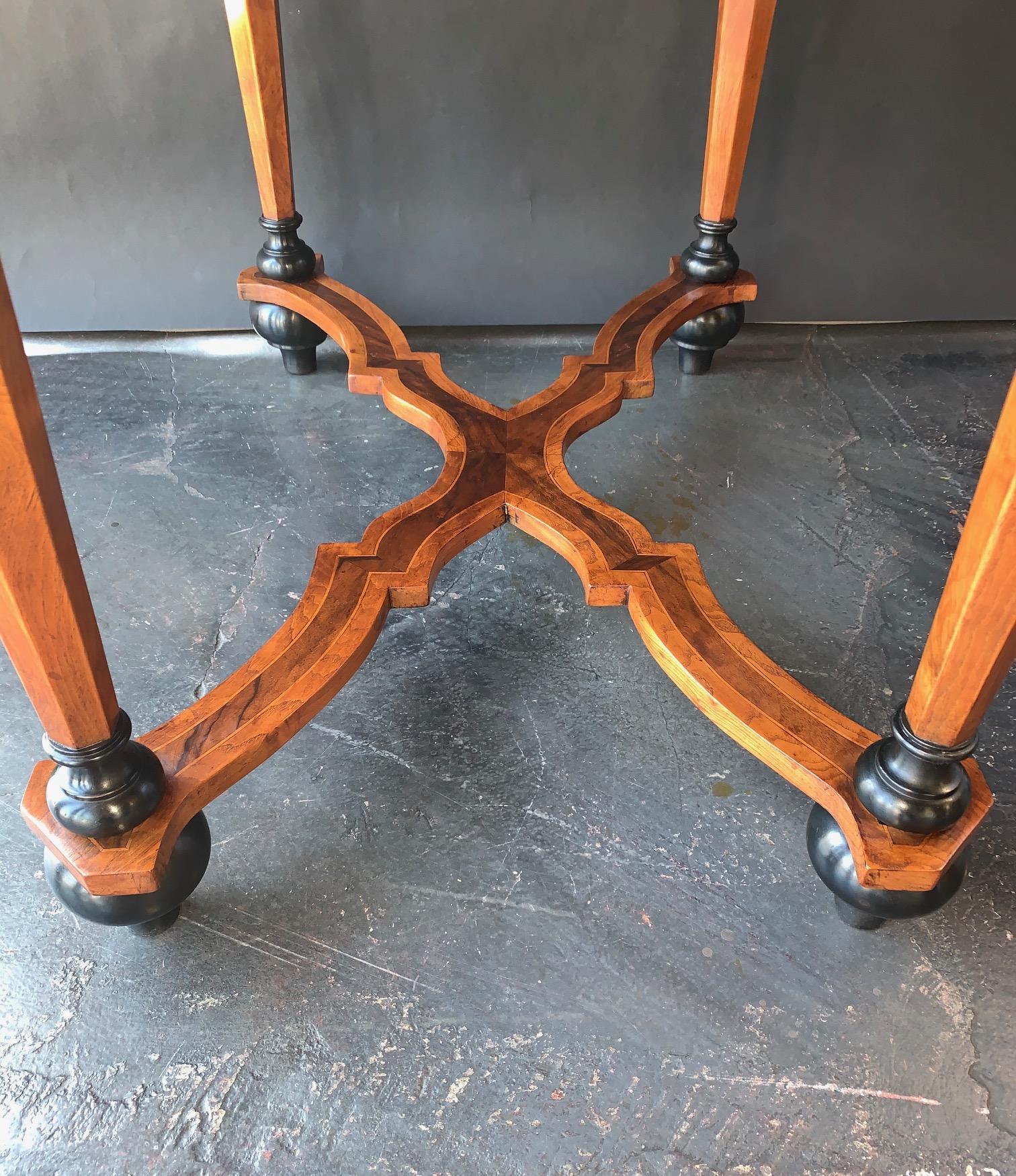 Late 19th Century Italian Parquetry Table For Sale 6