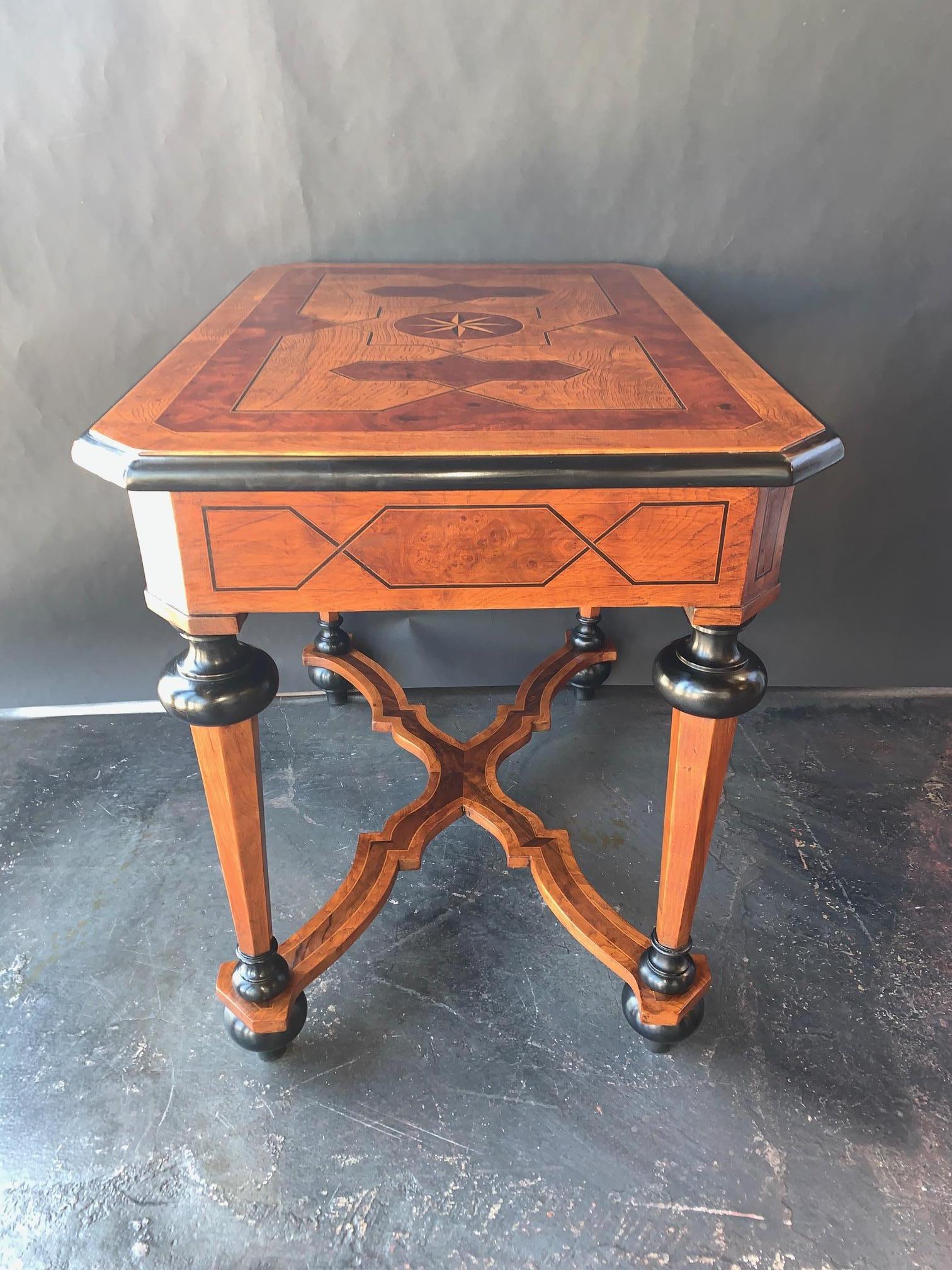 Late 19th Century Italian Parquetry Table For Sale 1