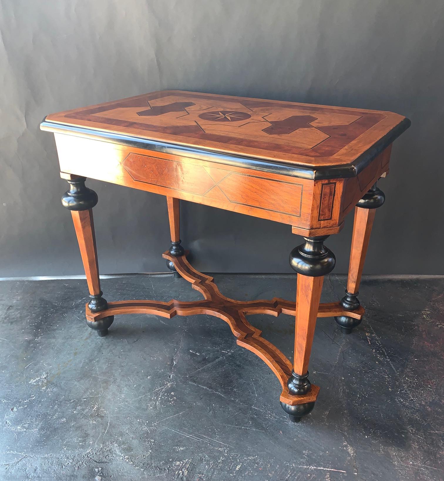 Late 19th Century Italian Parquetry Table For Sale 2