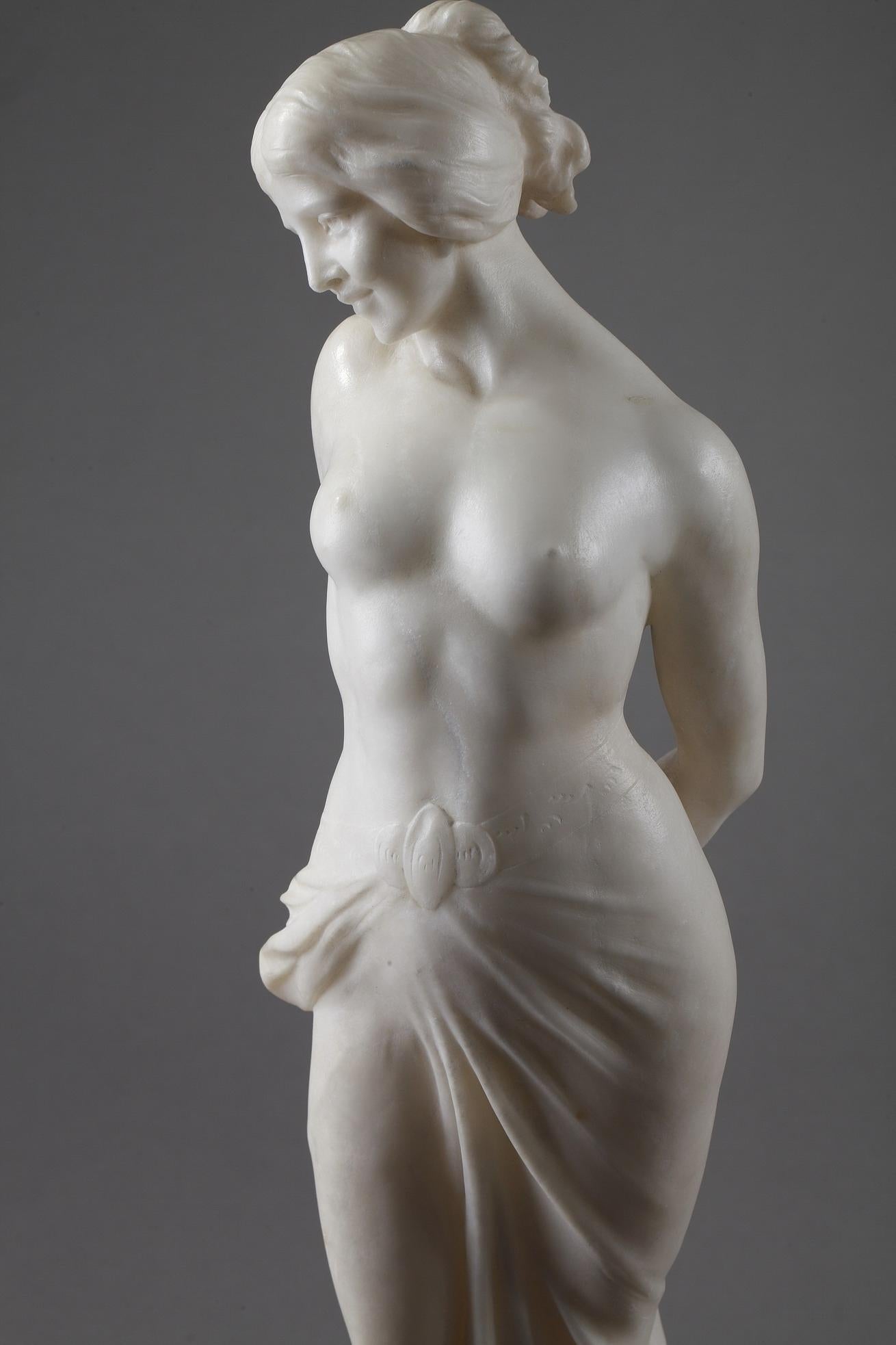 Late 19th Century Italian Sculpture in Alabaster 11