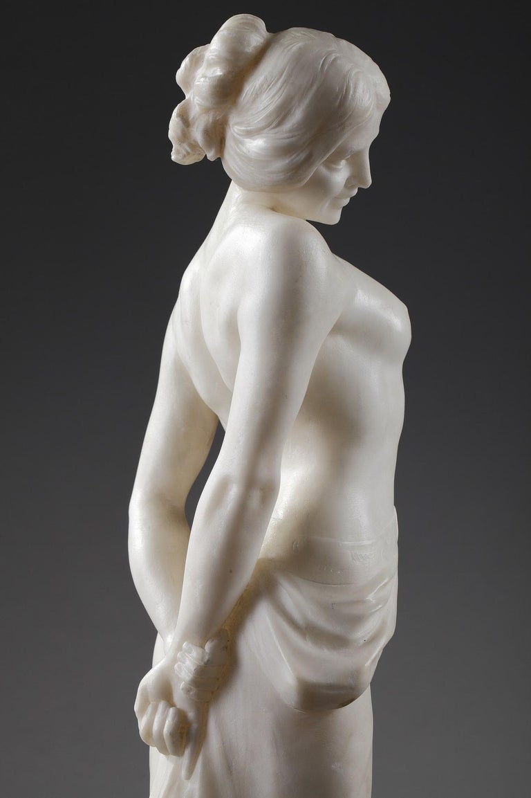 Late 19th Century Italian Sculpture in Alabaster at 1stDibs