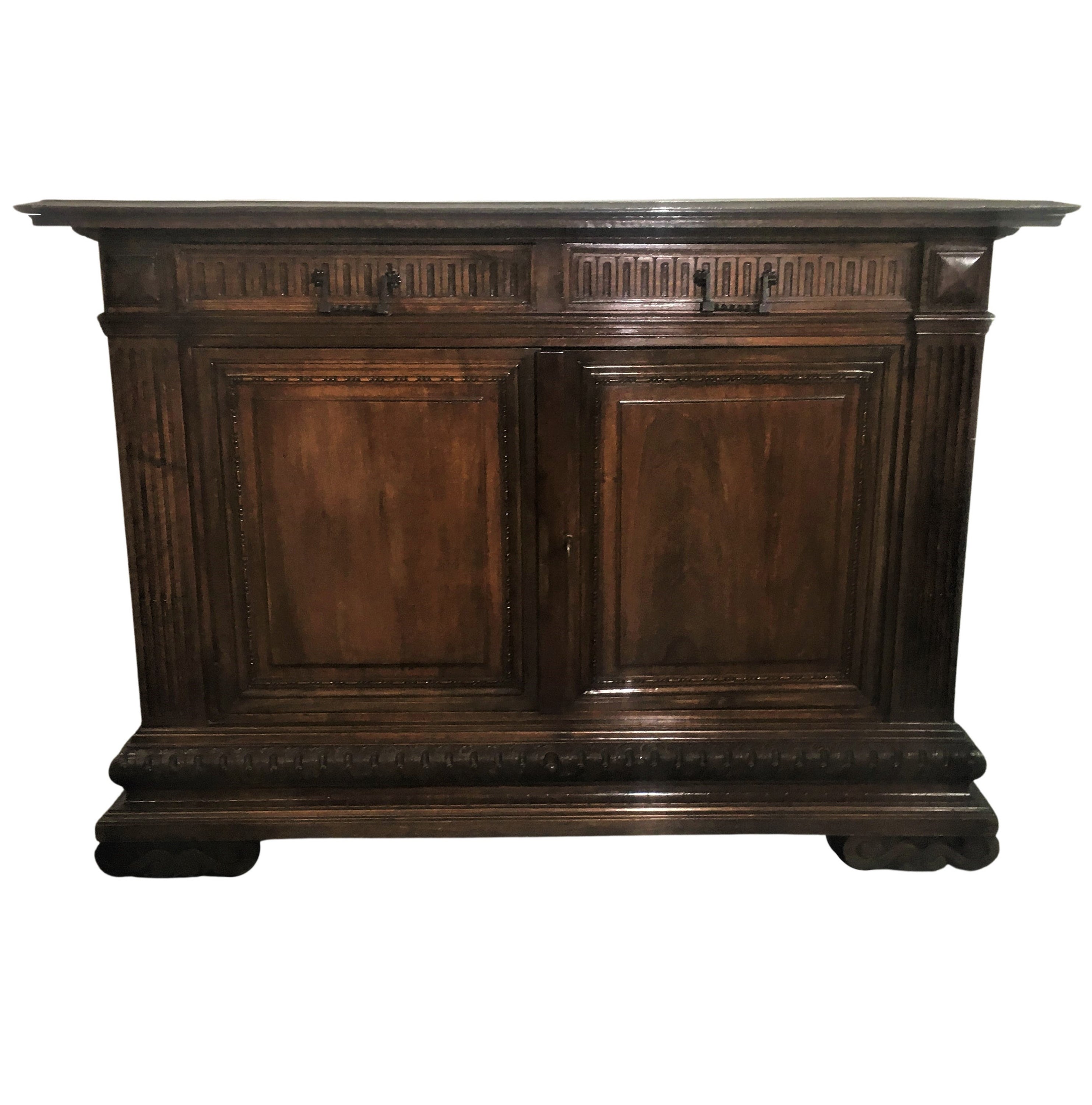 Late 19th Century Italian Sideboard