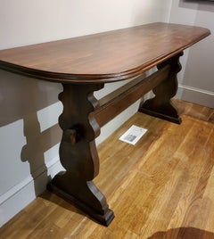 Late 19th Century Italian Trestle Console Table