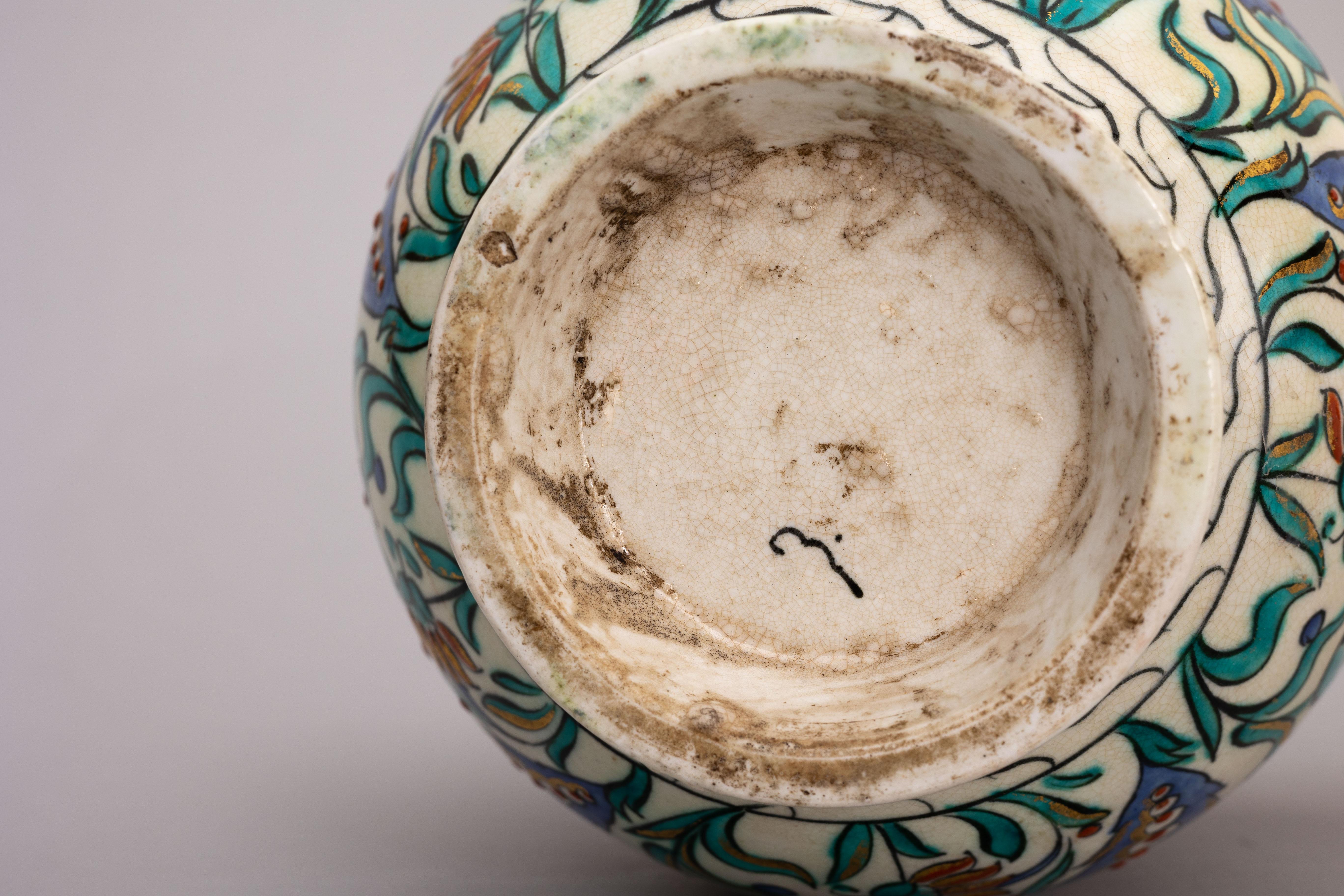Vaso in stile Iznik della fine del XIX secolo di Samson in vendita 8