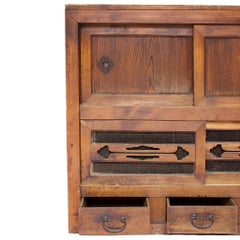 Late 19th Century Japanese Mizuya Tansu